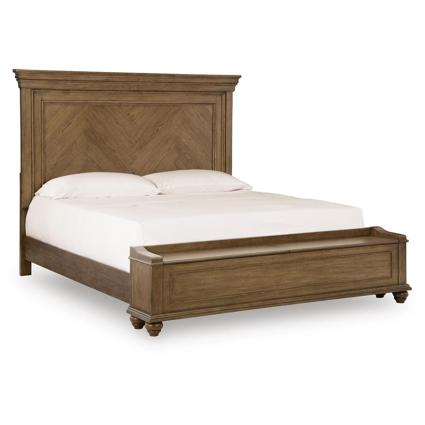  Size_King --  Karallin PCB782B8 King Panel Storage Bed IMAGE 1
