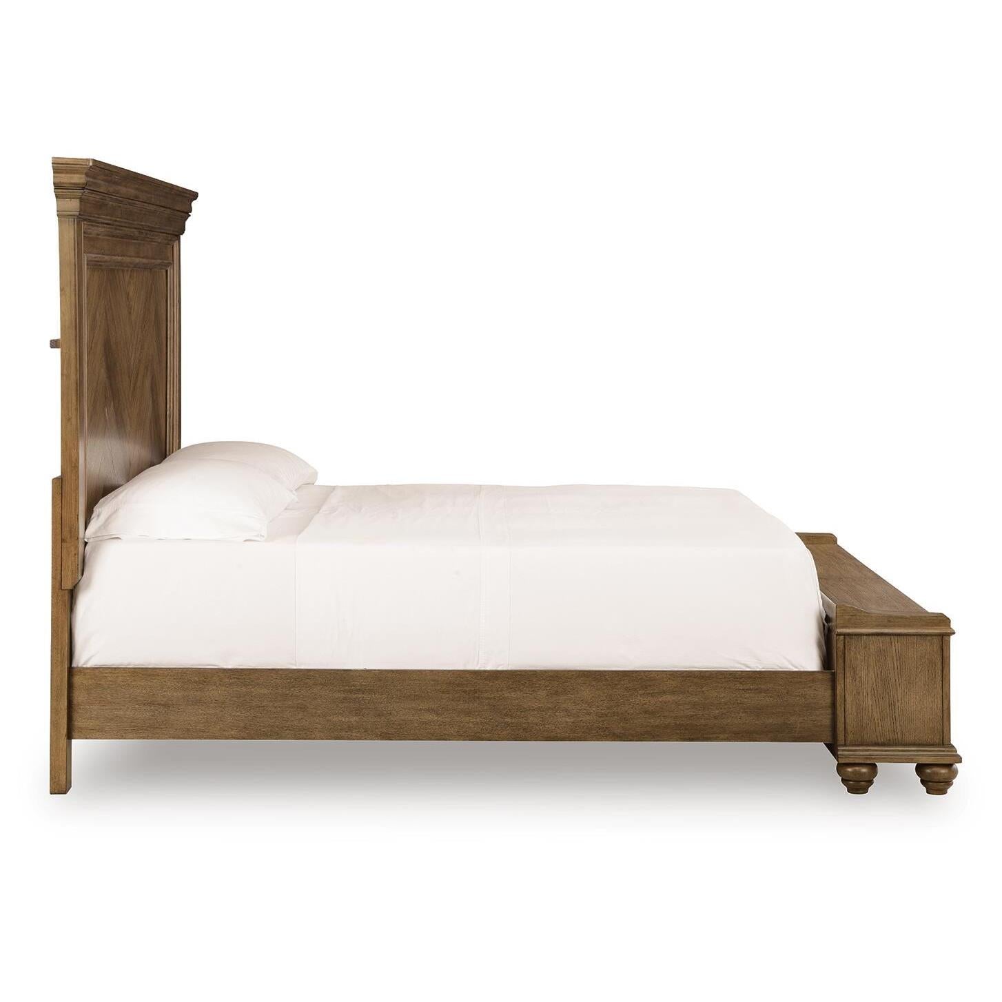  Size_King --  Karallin PCB782B8 King Panel Storage Bed IMAGE 4