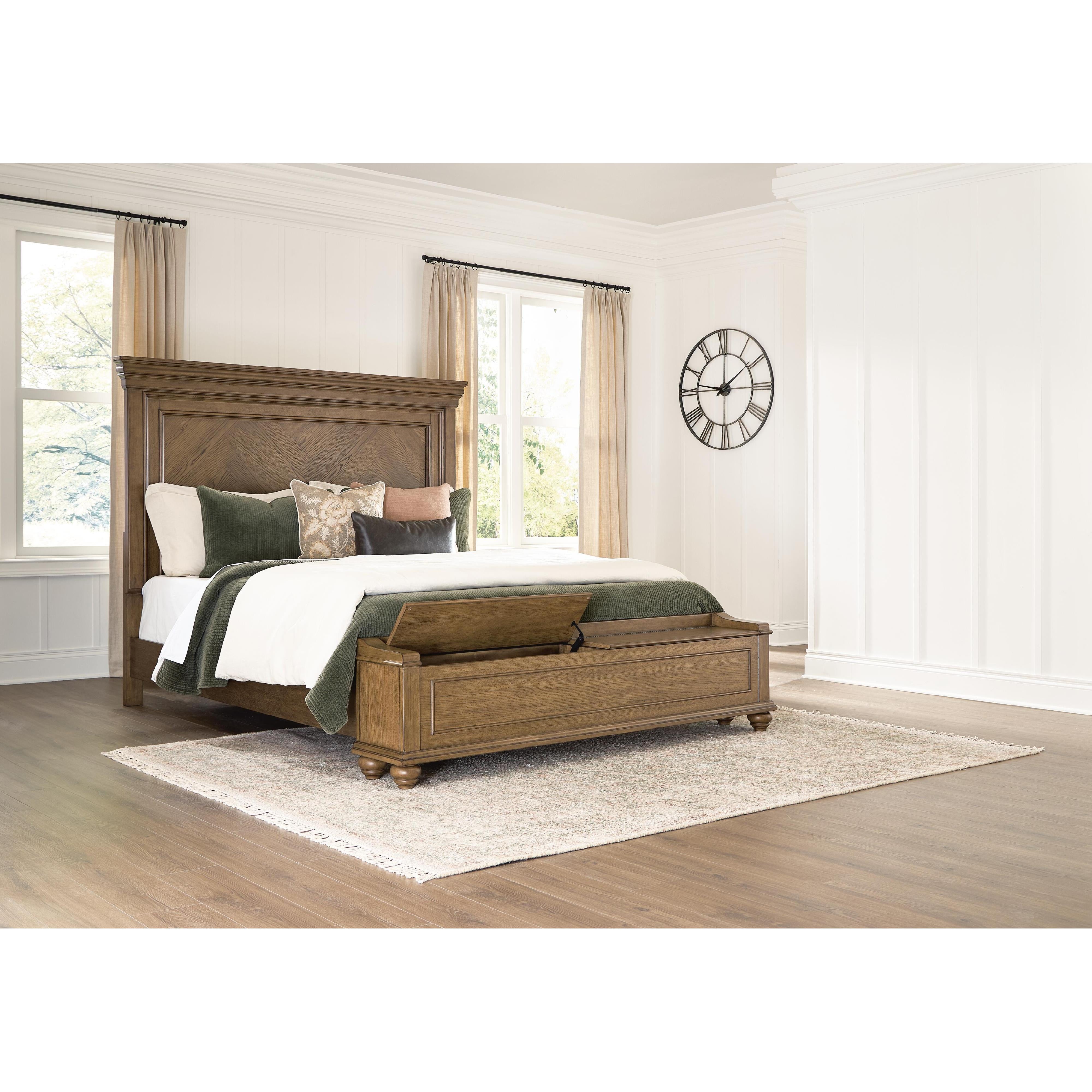  Size_King --  Karallin PCB782B8 King Panel Storage Bed IMAGE 7