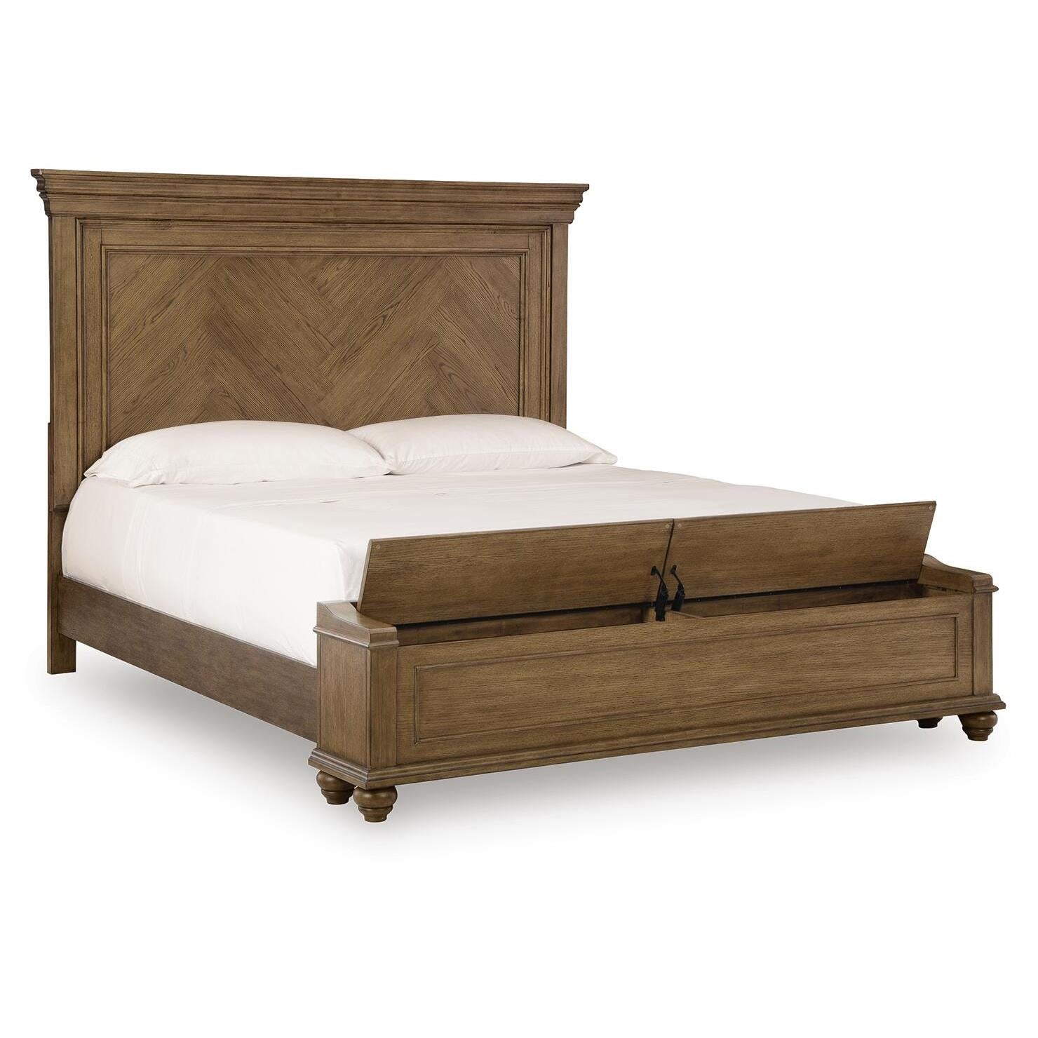  Size_King --  Karallin PCB782B8 King Panel Storage Bed IMAGE 8