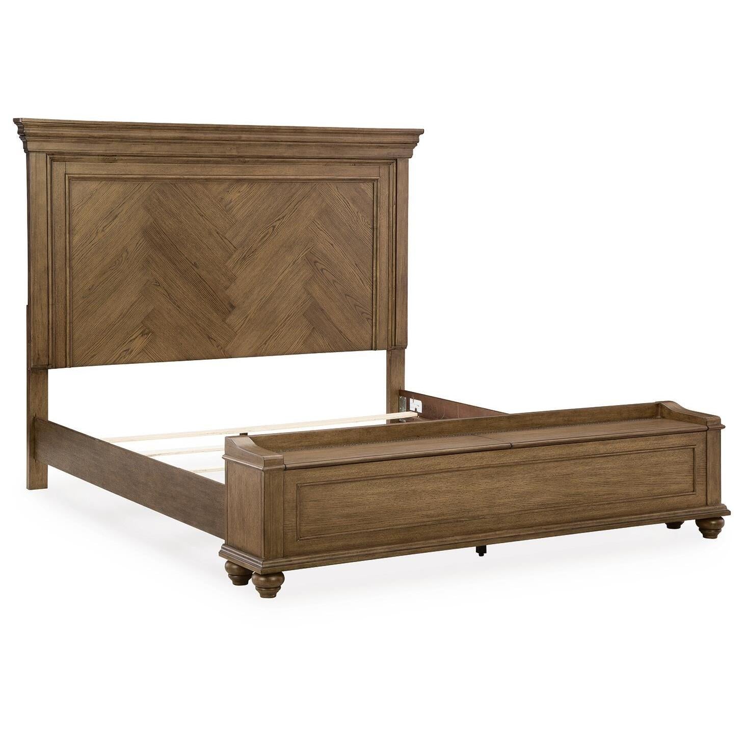  Size_California King --  Karallin PCB782B9 California King Panel Storage Bed IMAGE 5