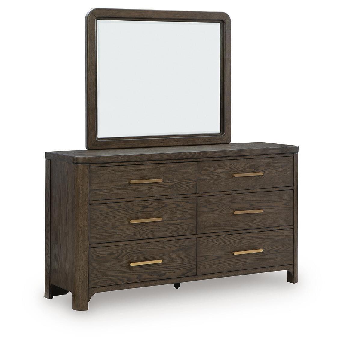  Signature Design by Ashley Radkin 6-Drawer Dresser with Mirror PCB843-31/PCB843-36 IMAGE 2