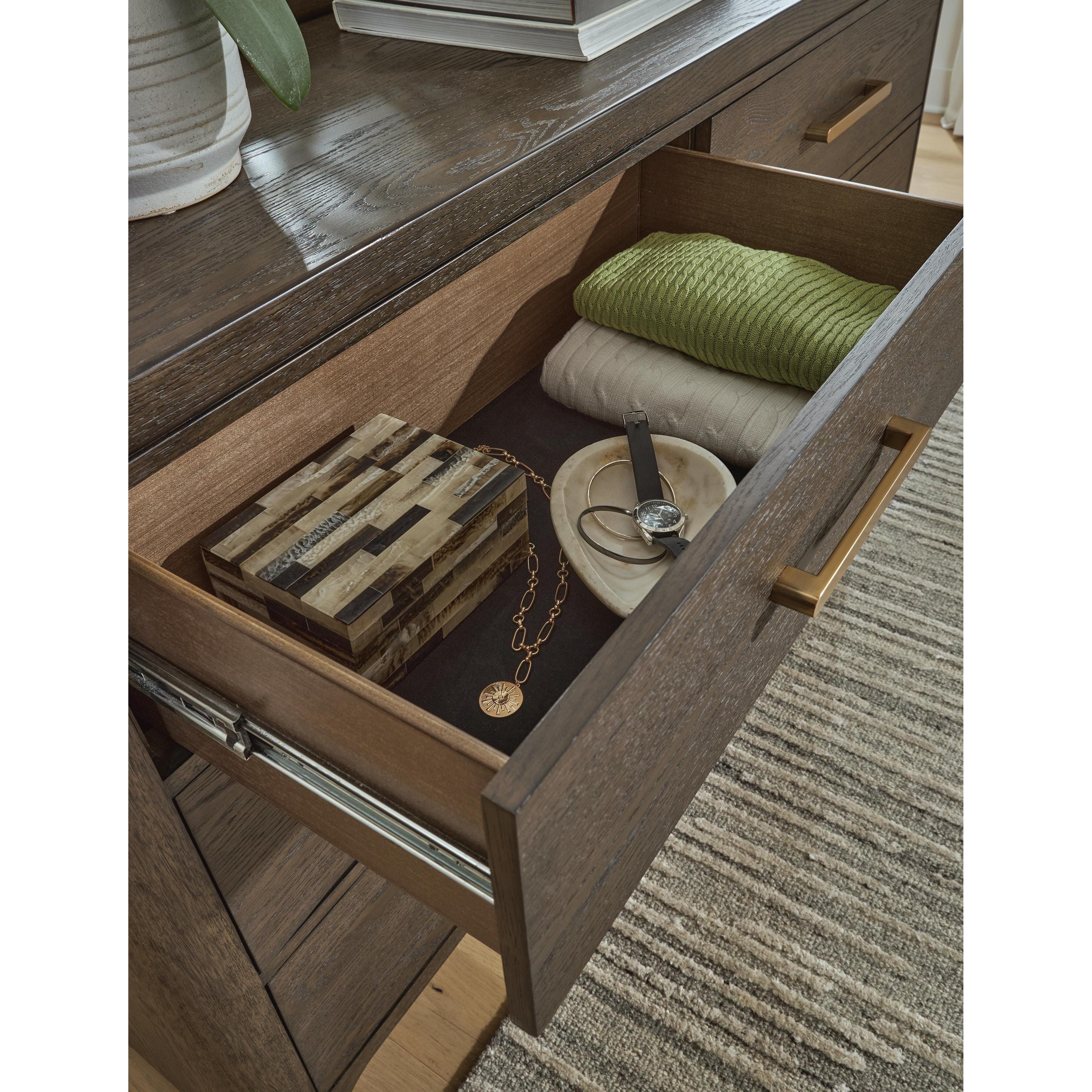  Signature Design by Ashley Radkin 6-Drawer Dresser with Mirror PCB843-31/PCB843-36 IMAGE 4