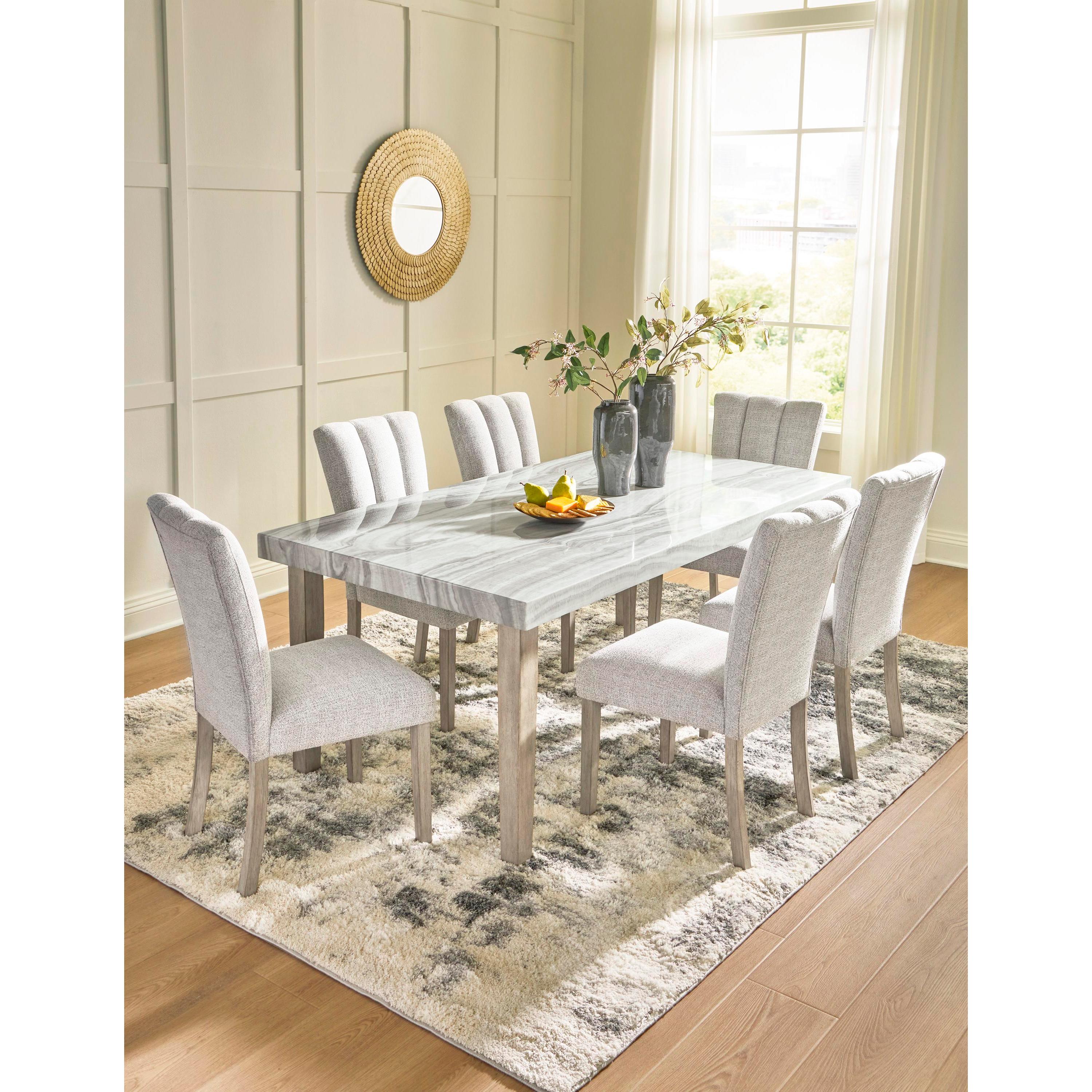  Signature Design by Ashley Larawyn Dining Table with Faux Marble Top PCD575-25 IMAGE 12