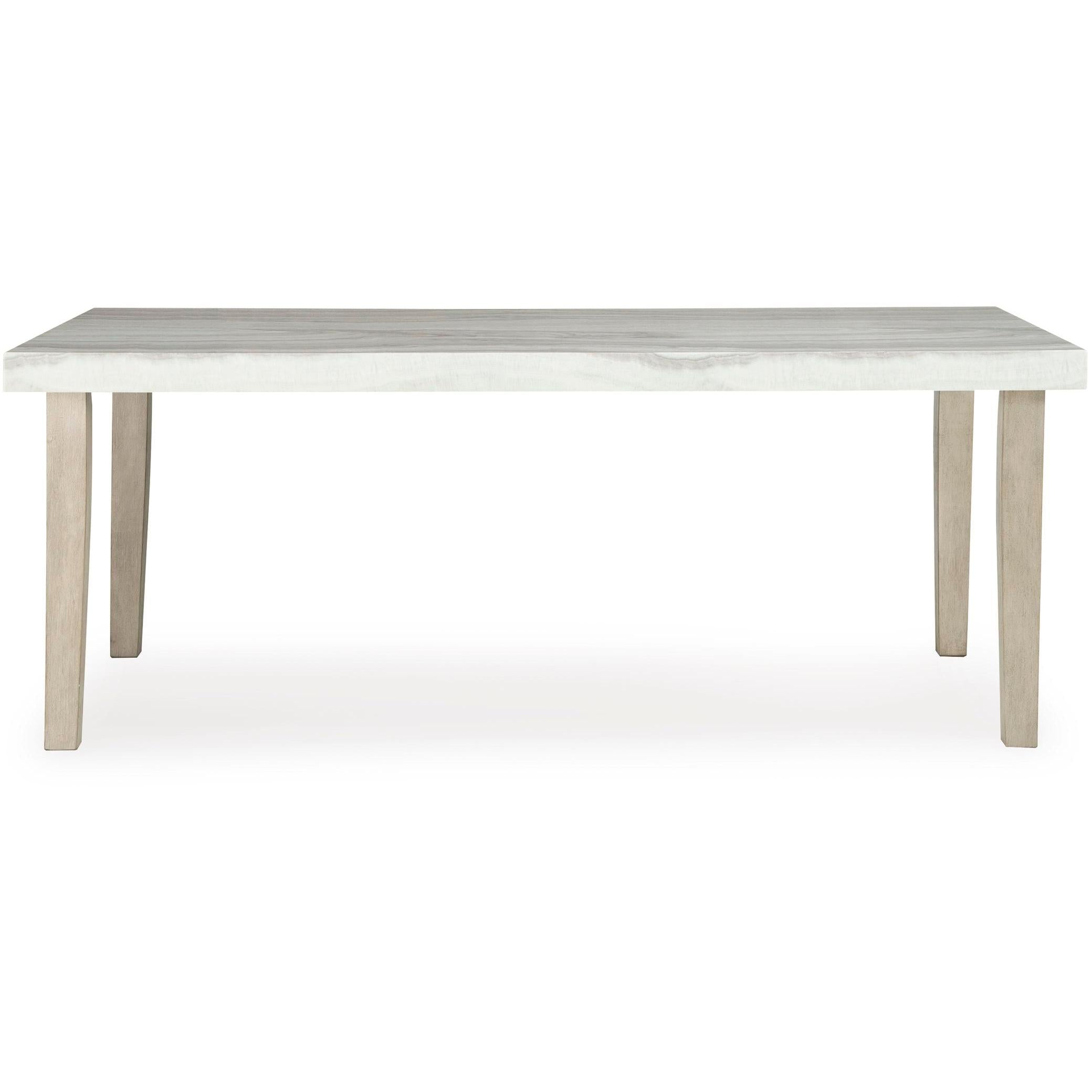  Signature Design by Ashley Larawyn Dining Table with Faux Marble Top PCD575-25 IMAGE 2