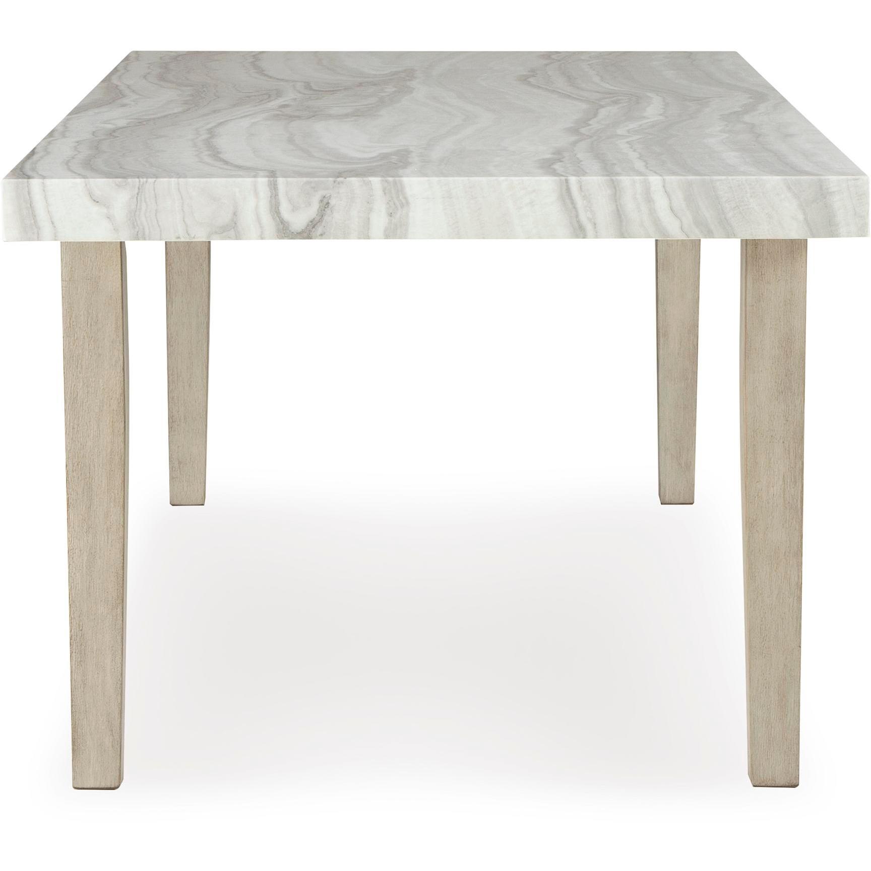  Signature Design by Ashley Larawyn Dining Table with Faux Marble Top PCD575-25 IMAGE 3