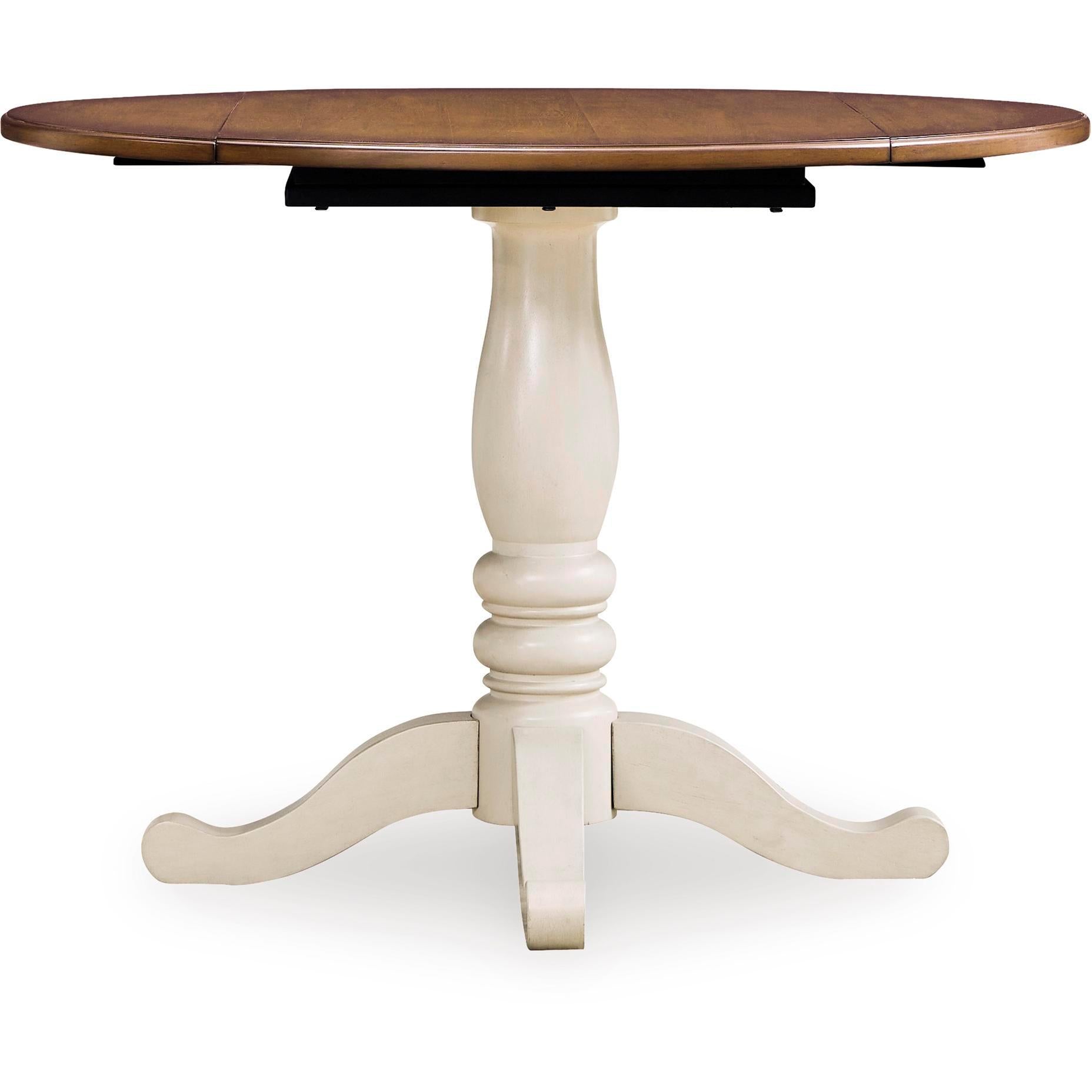 Signature Design by Ashley Round Wirloni Dining Table with Pedestal Base PCD616-15 IMAGE 2