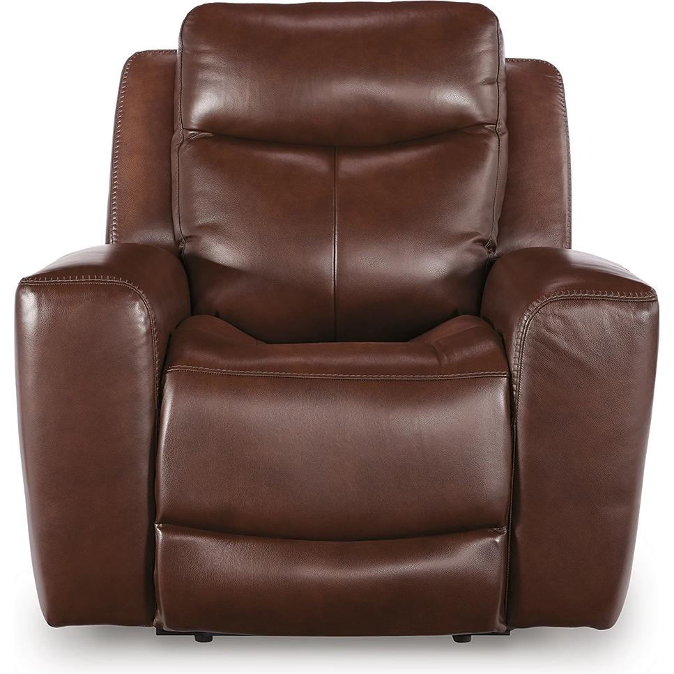  Manufacturer Color_Mahogany --  Next Move PCU1210213 Power Recliner with Adjustable Headrest IMAGE 3