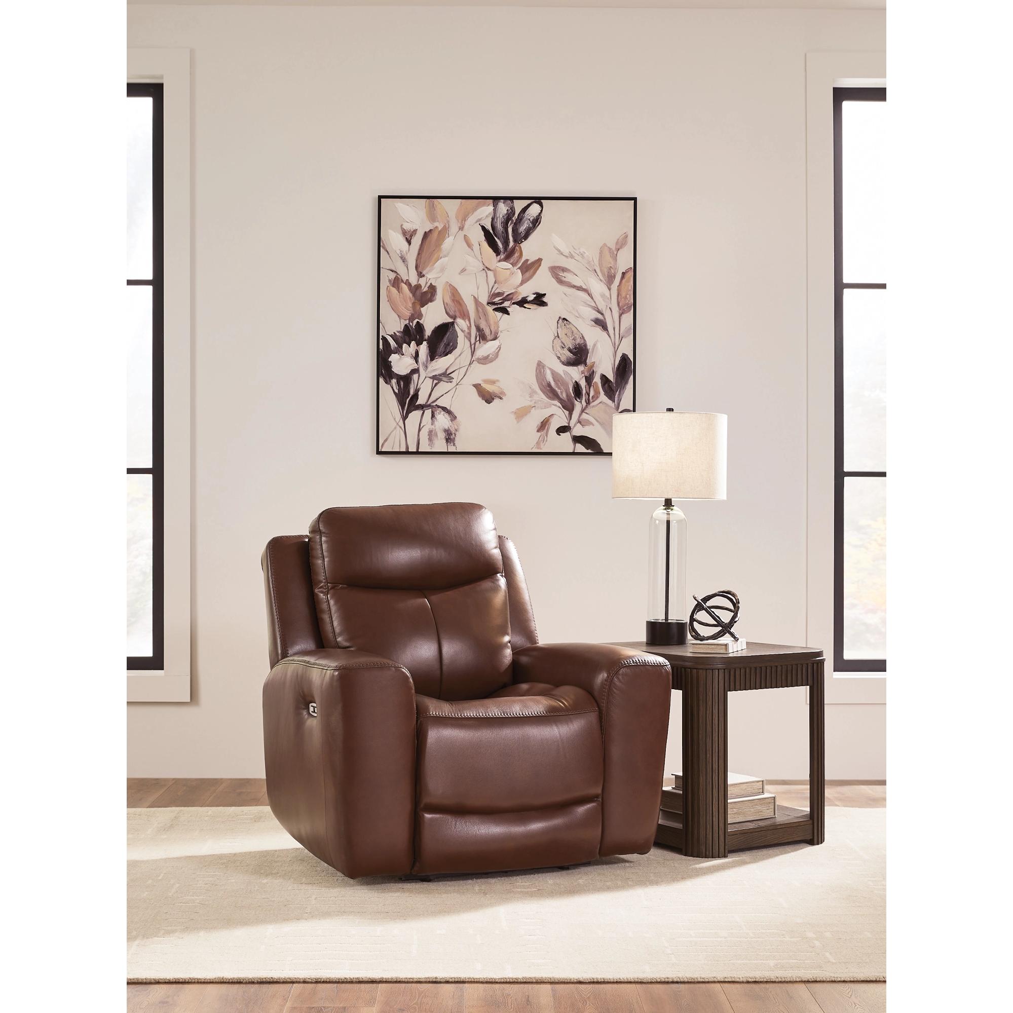  Manufacturer Color_Mahogany --  Next Move PCU1210213 Power Recliner with Adjustable Headrest IMAGE 7