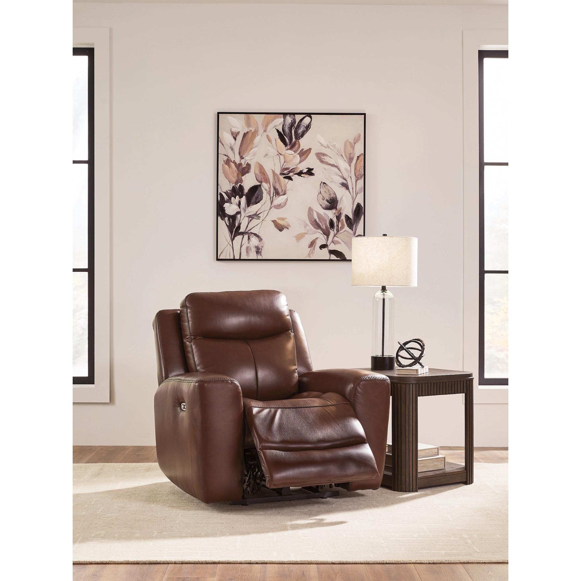  Manufacturer Color_Mahogany --  Next Move PCU1210213 Power Recliner with Adjustable Headrest IMAGE 8