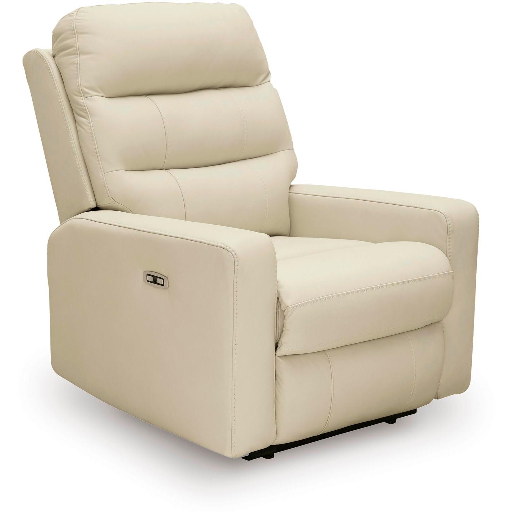  Manufacturer Color_Canvas --  Pennacle Pier PCU1350213 Power Recliner with Adjustable Headrest IMAGE 1