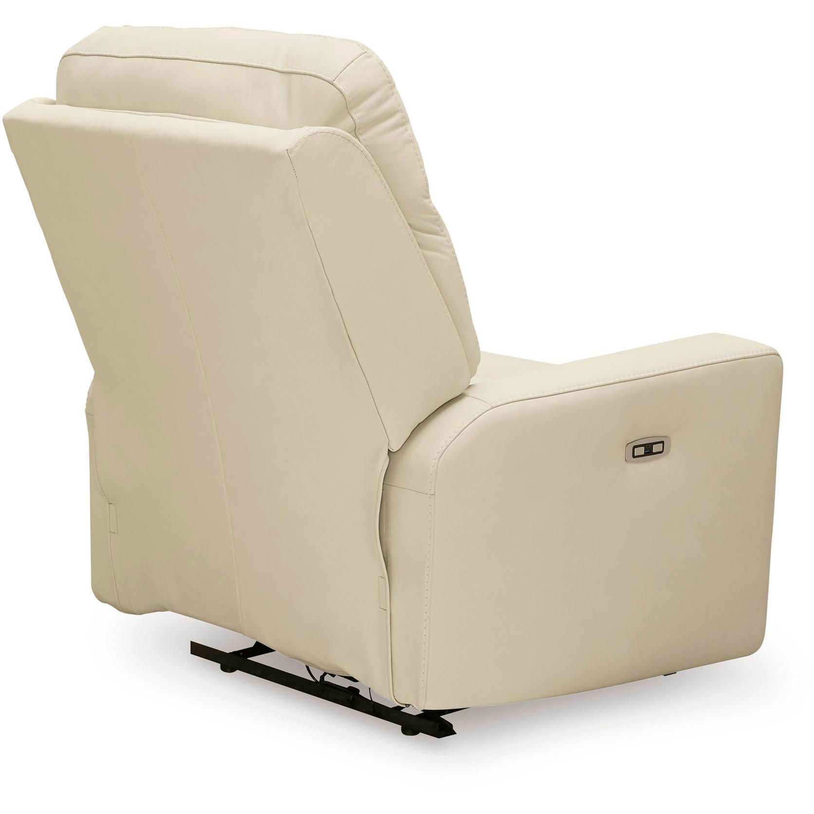 Manufacturer Color_Canvas --  Pennacle Pier PCU1350213 Power Recliner with Adjustable Headrest IMAGE 4