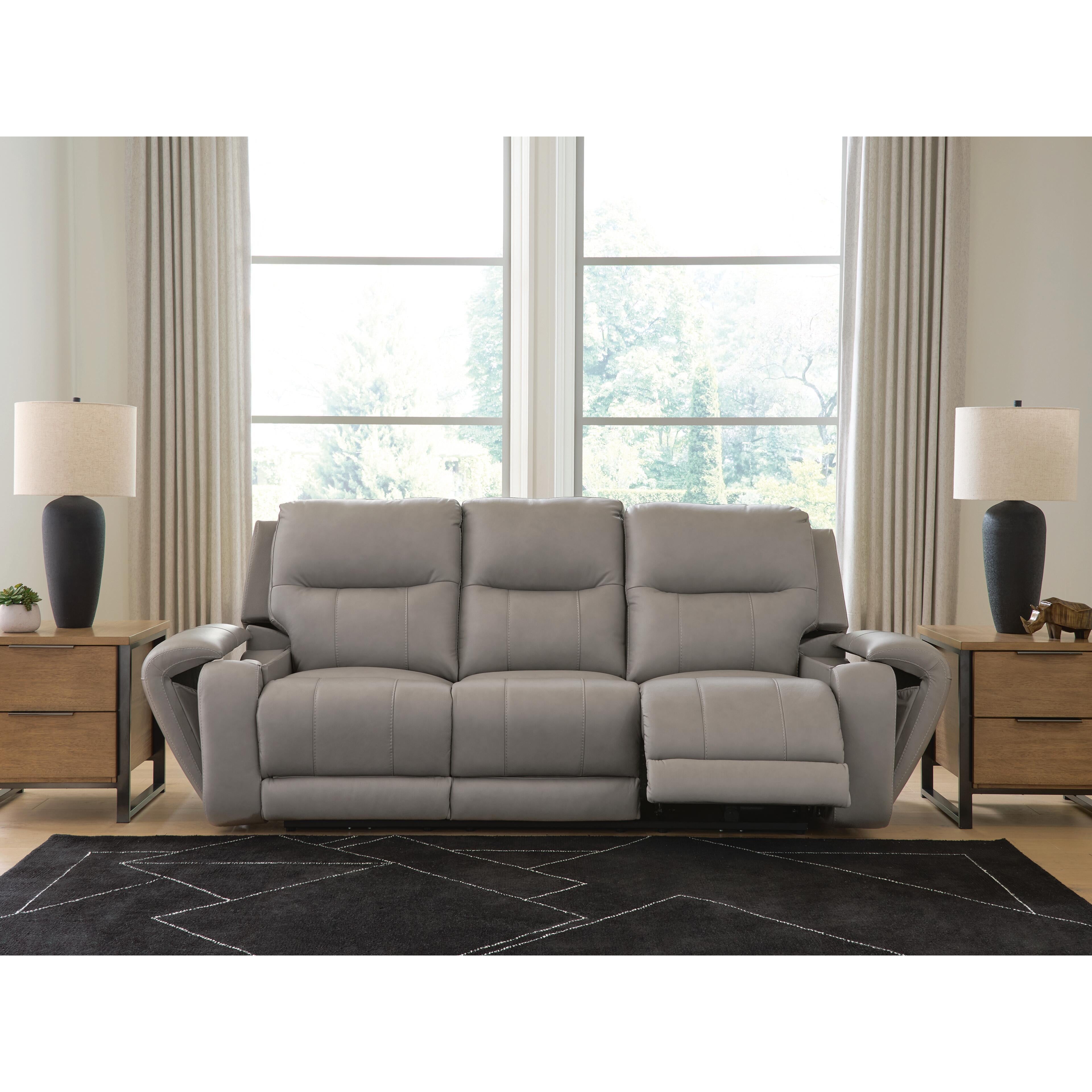  Signature Design by Ashley Real-Moments Power Reclining Sofa PCU1370015A IMAGE 11