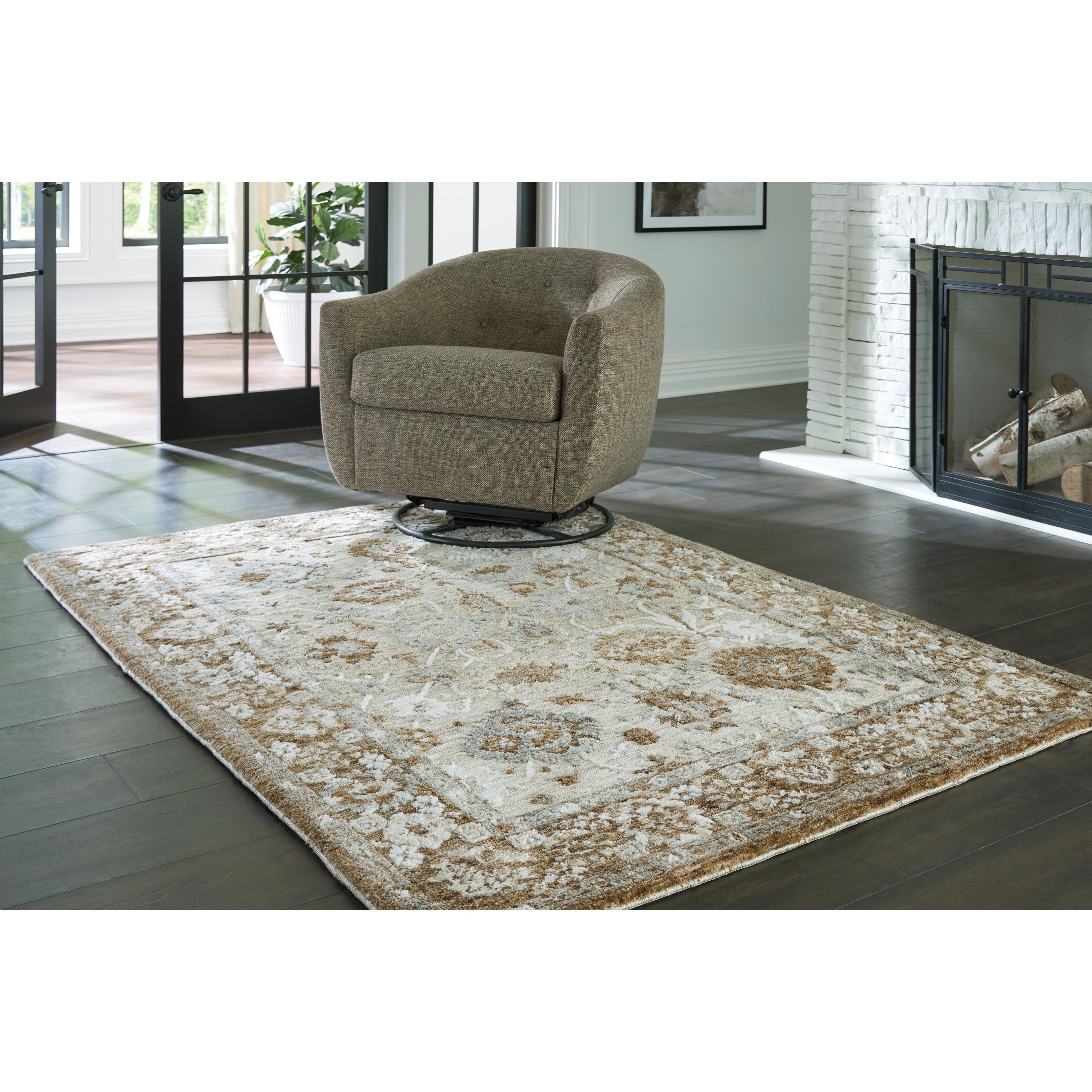  Size_5' x 7' --  Signature Design by Ashley Ainswick Memory Foam Rug IMAGE 2
