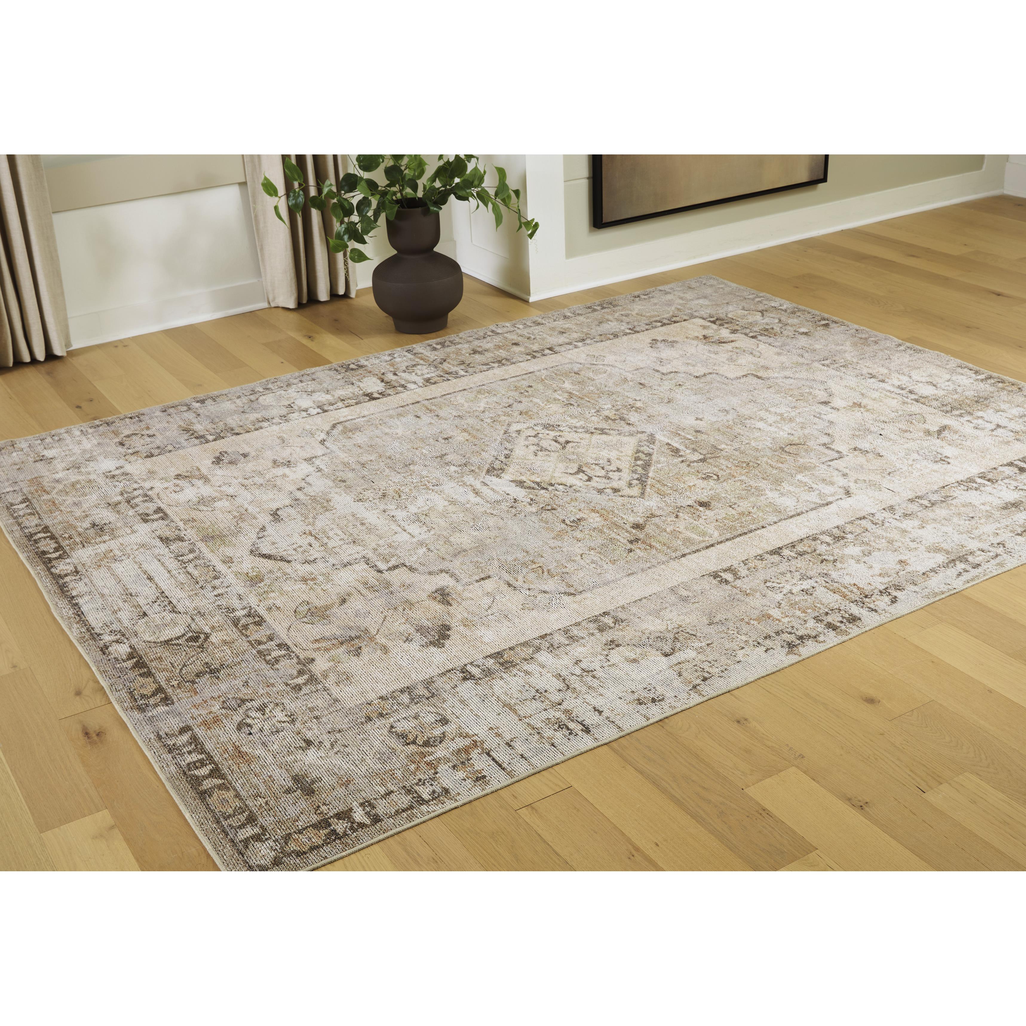  Size_7'8" x 10' --  Livdon R407911 Washable Large Rug IMAGE 2