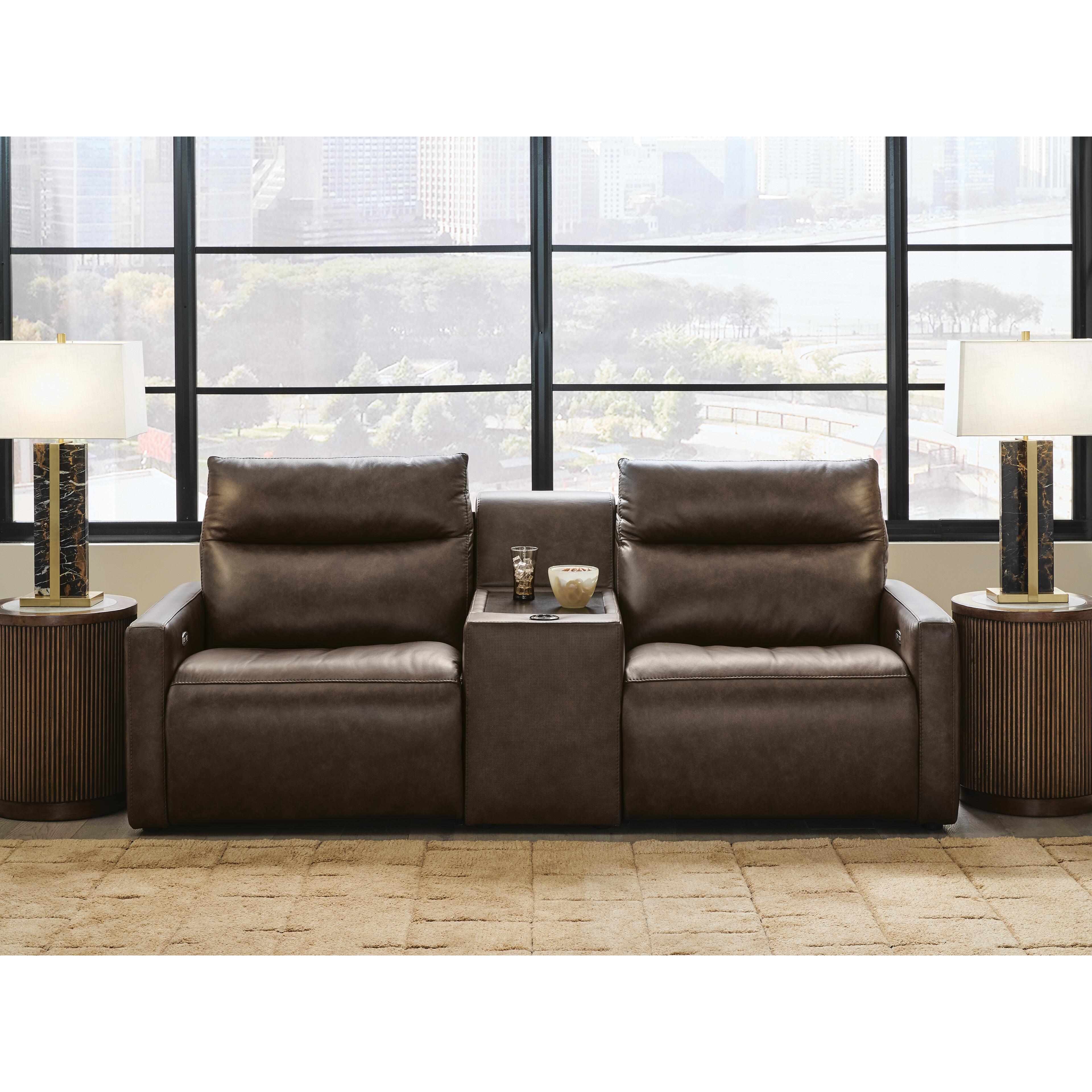  Benchcraft ModZ Power Reclining Loveseat with Console U1400058/U1400060/U1400062 IMAGE 1