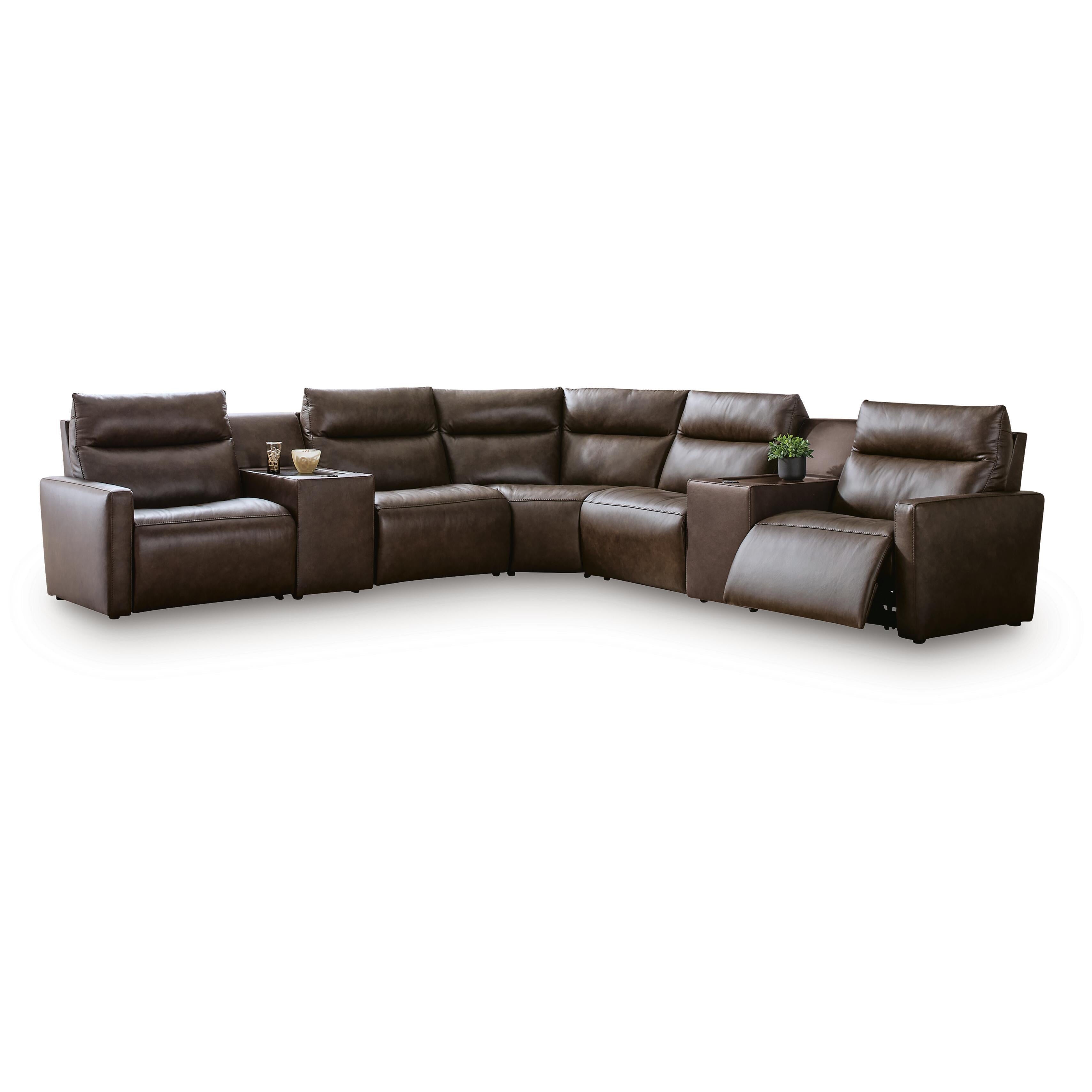  Benchcraft ModZ Power Reclining 7 pc Sectional U1400046/U1400046/U1400058/U1400060/U1400060/U1400062/U1400077 IMAGE 1