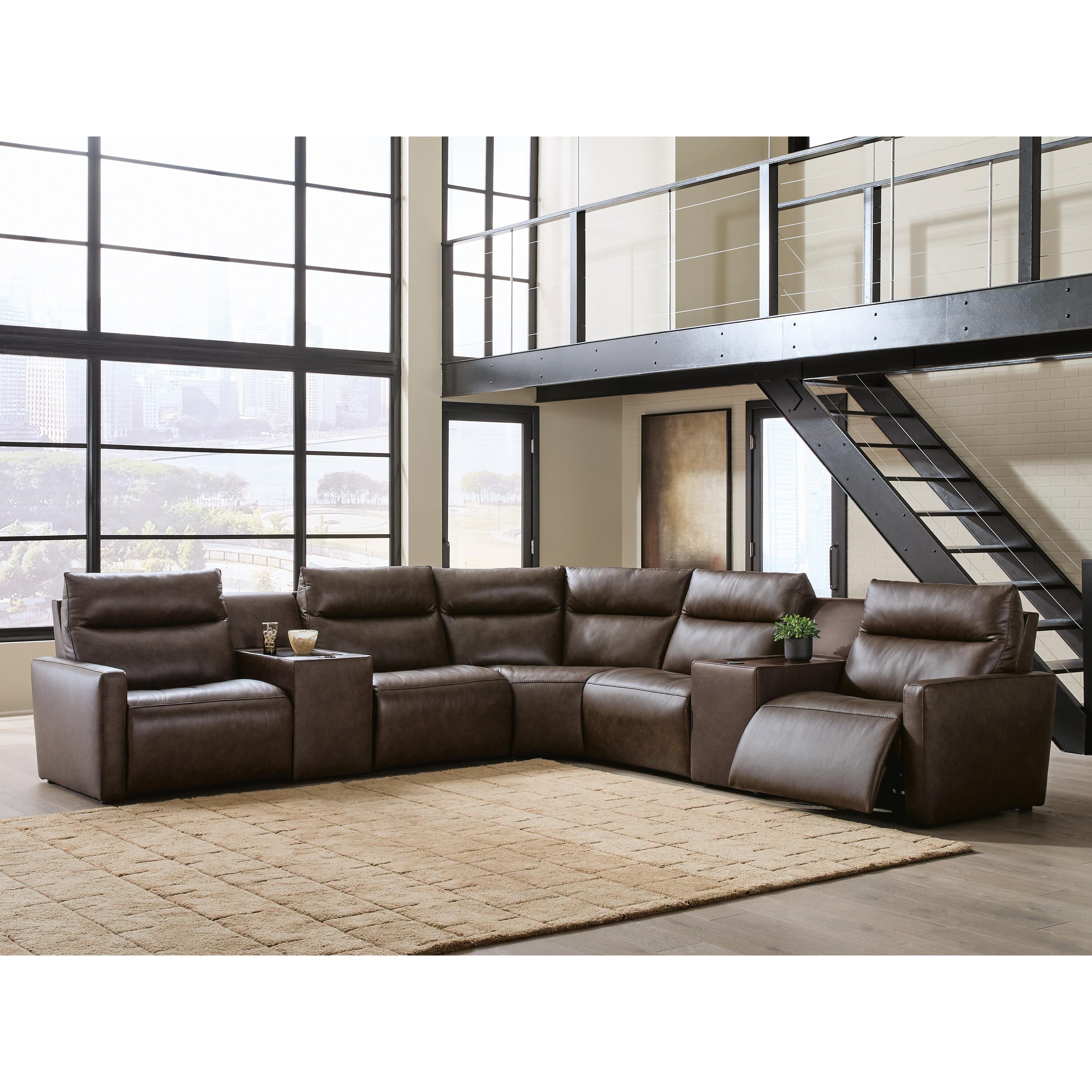  Benchcraft ModZ Power Reclining 7 pc Sectional U1400046/U1400046/U1400058/U1400060/U1400060/U1400062/U1400077 IMAGE 3