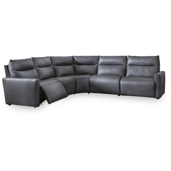 Benchcraft ModZ Power Reclining 5 pc Sectional U1400146/U1400146/U1400158/U1400162/U1400177