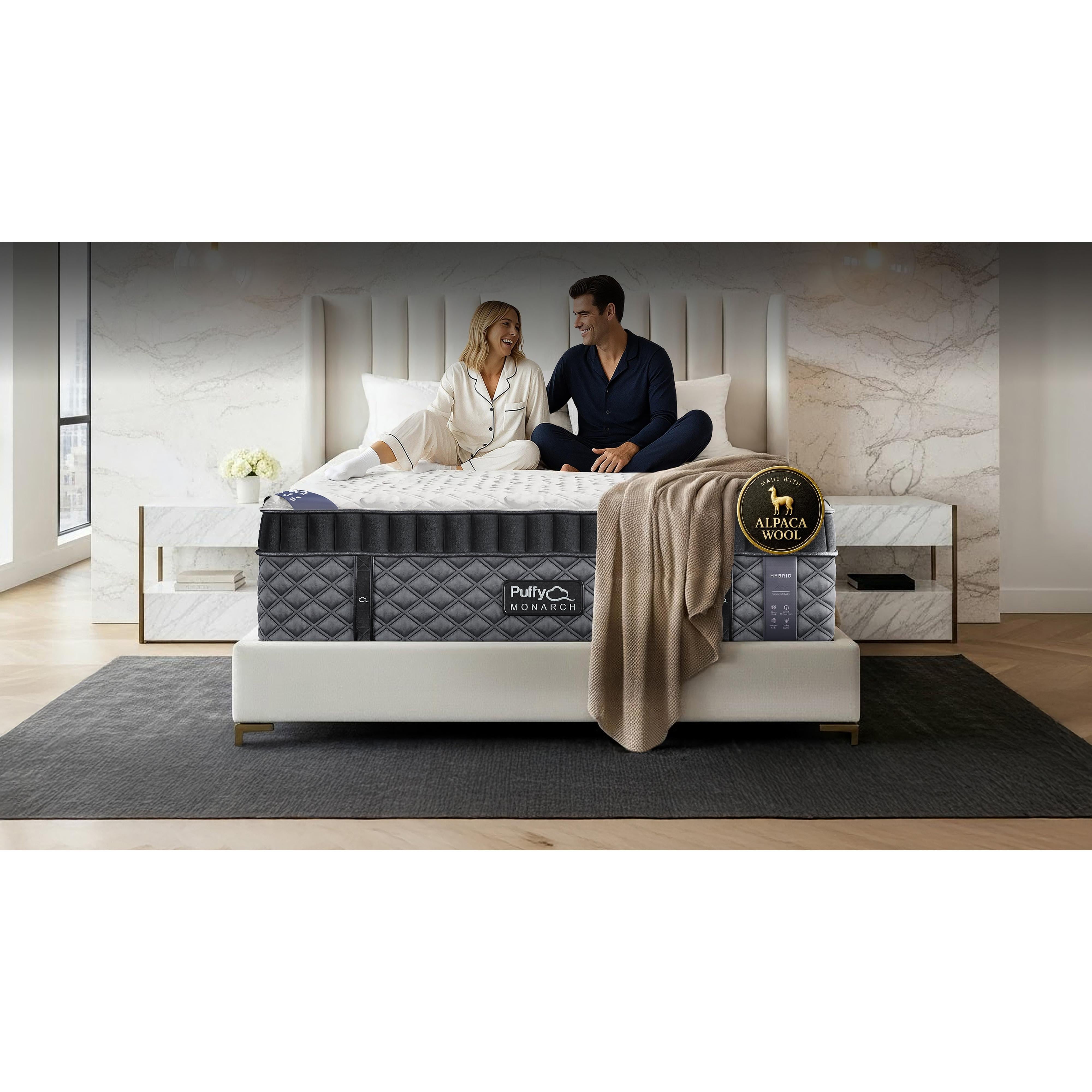  Puffy Monarch Plush Hybrid Mattress (California King) IMAGE 4