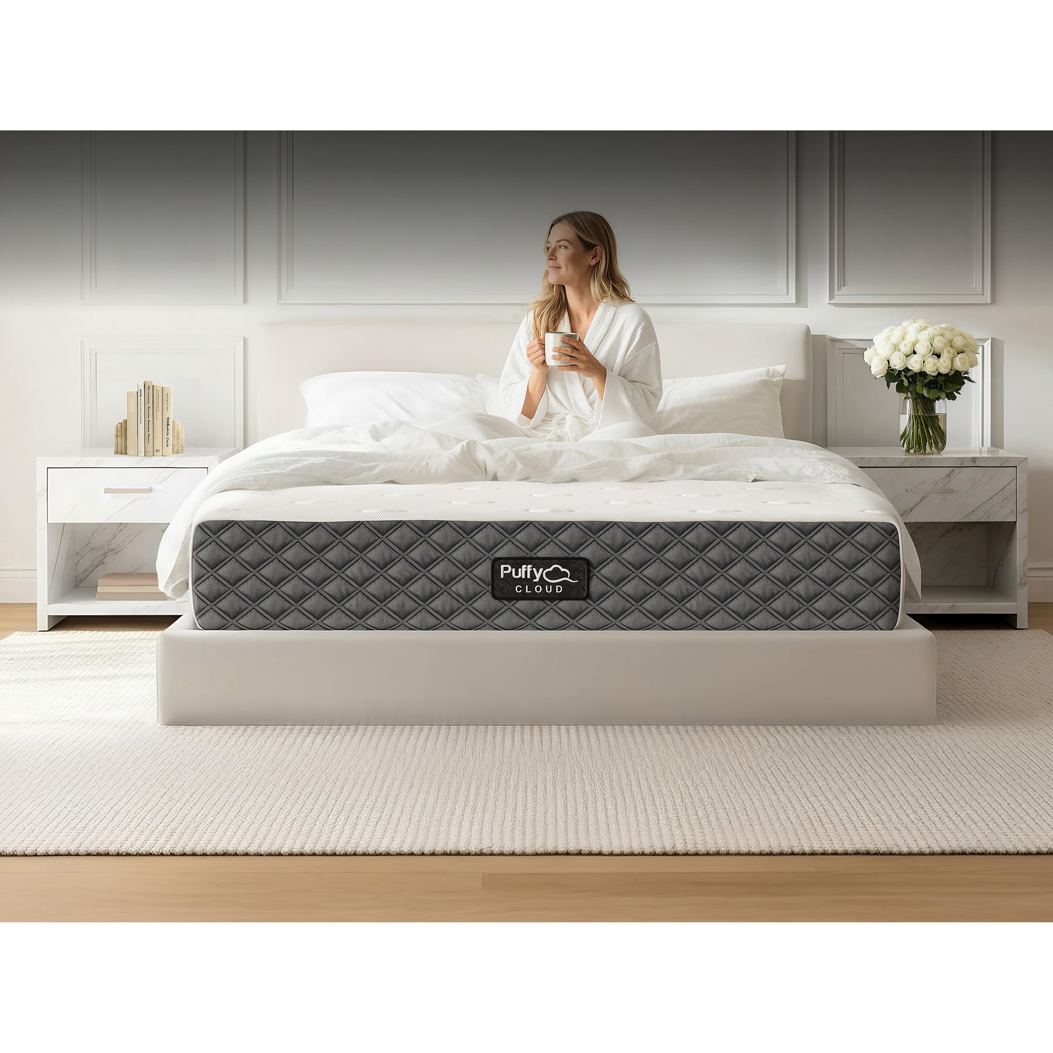  Puffy Cloud Medium Firm Mattress (Queen) IMAGE 3