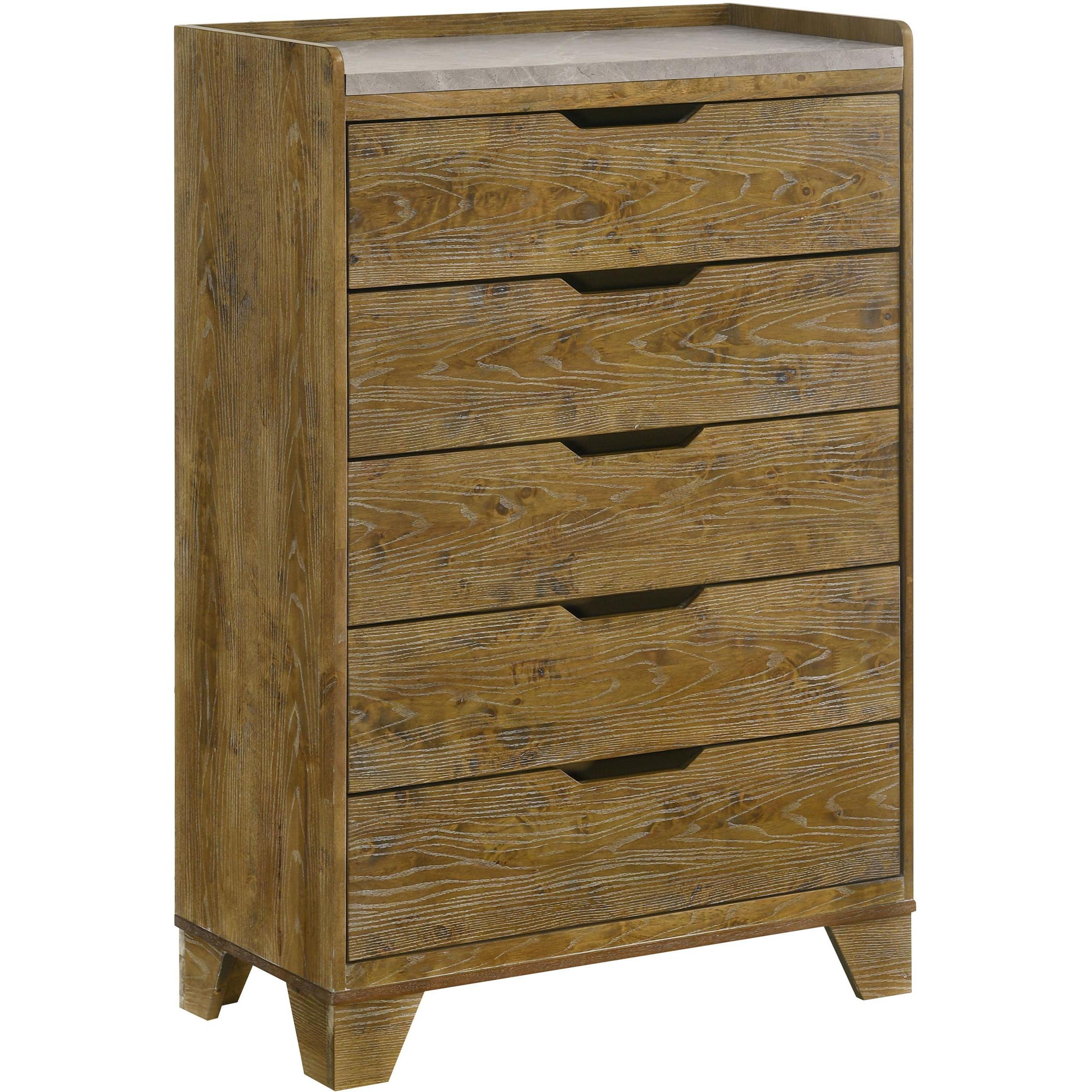  Coaster Furniture Henderson 5-Drawer Chest 222975 IMAGE 1