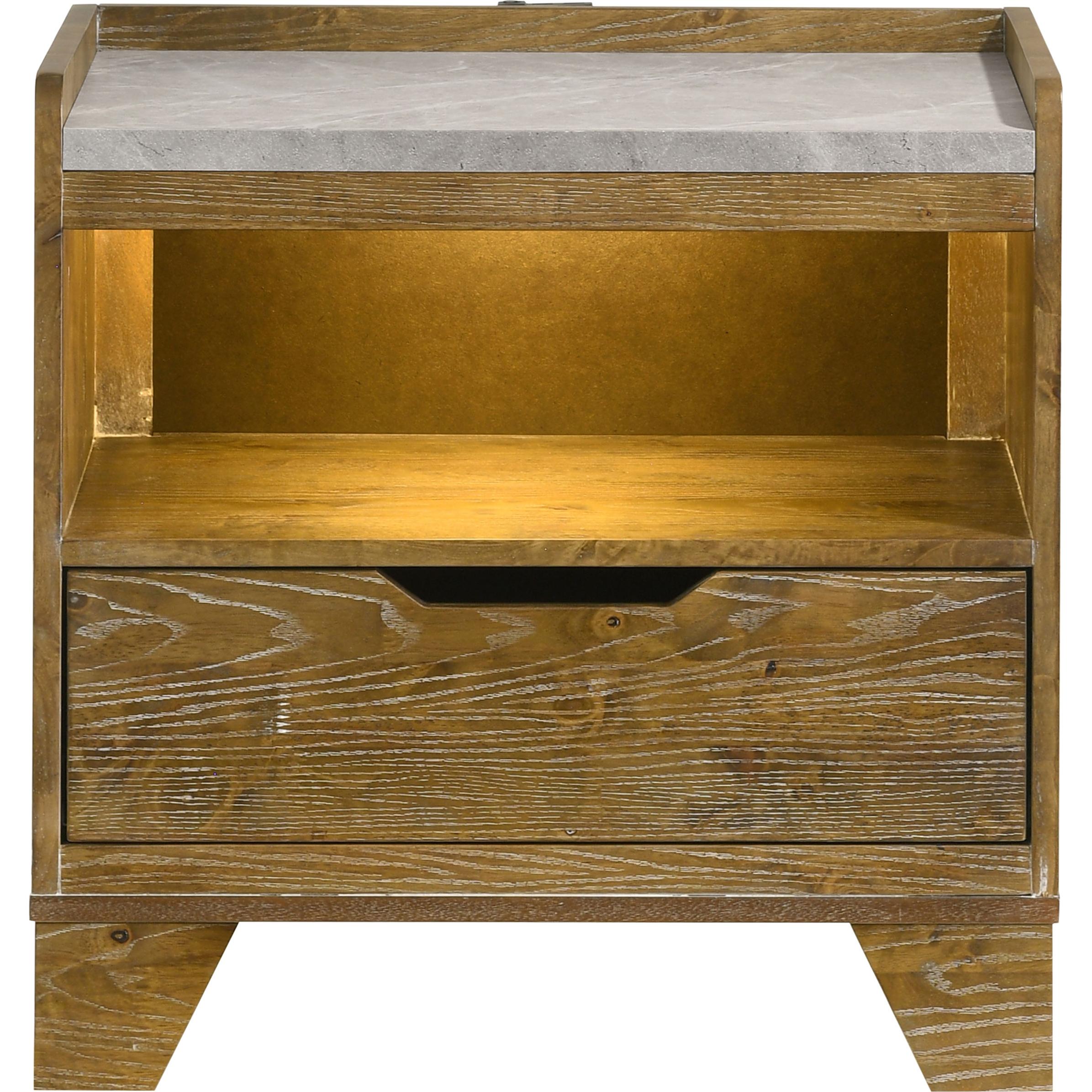  Coaster Furniture Henderson 1-Drawer Nightstand 222972 IMAGE 3
