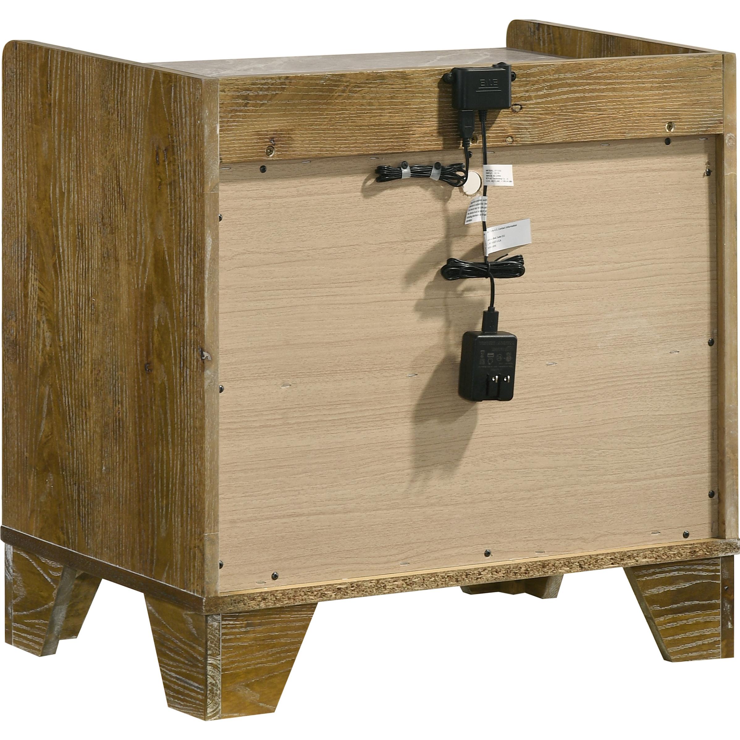  Coaster Furniture Henderson 1-Drawer Nightstand 222972 IMAGE 4