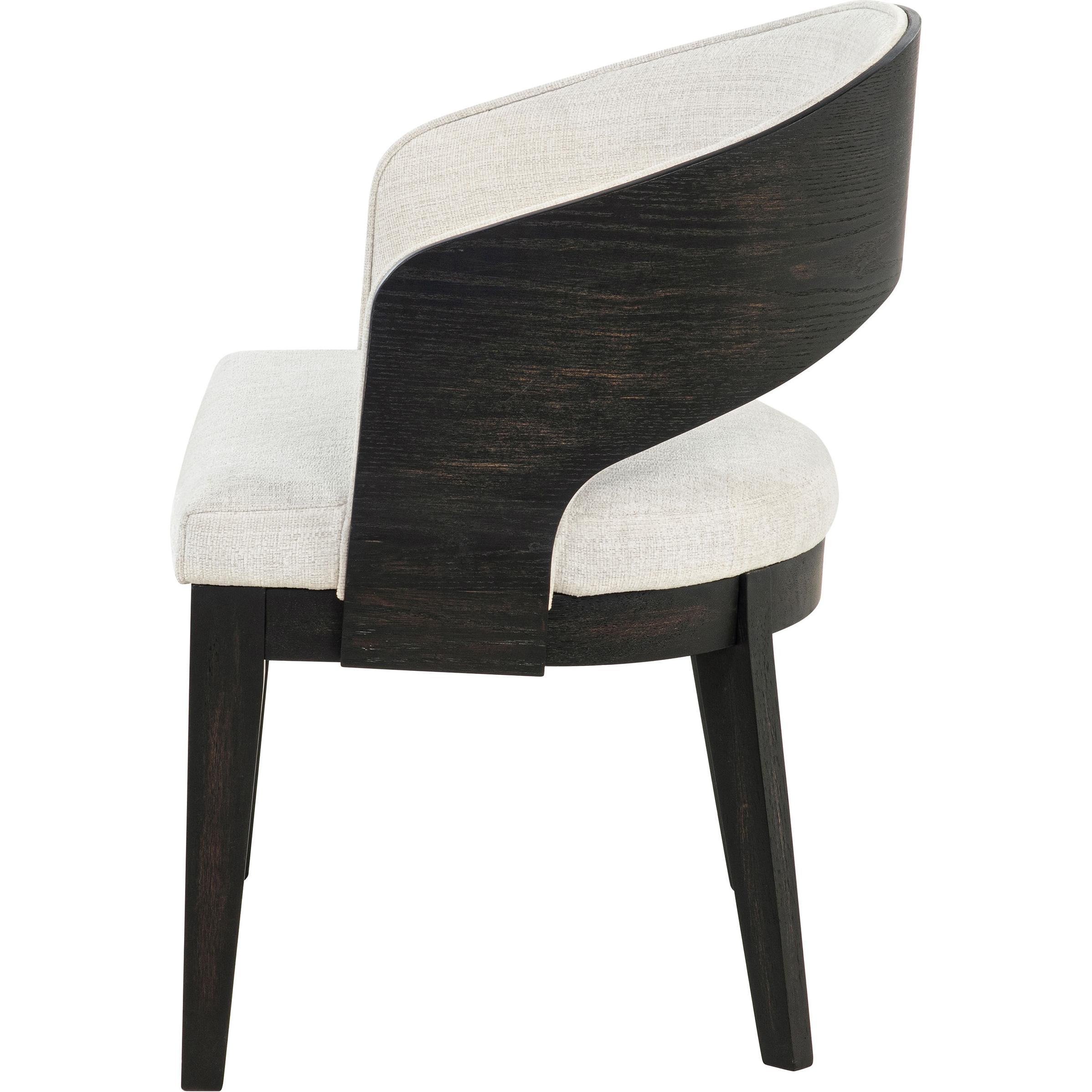  Coaster Furniture Leandro 115393 Set of 2 Upholstered Dining Arm Chair - Cream IMAGE 6
