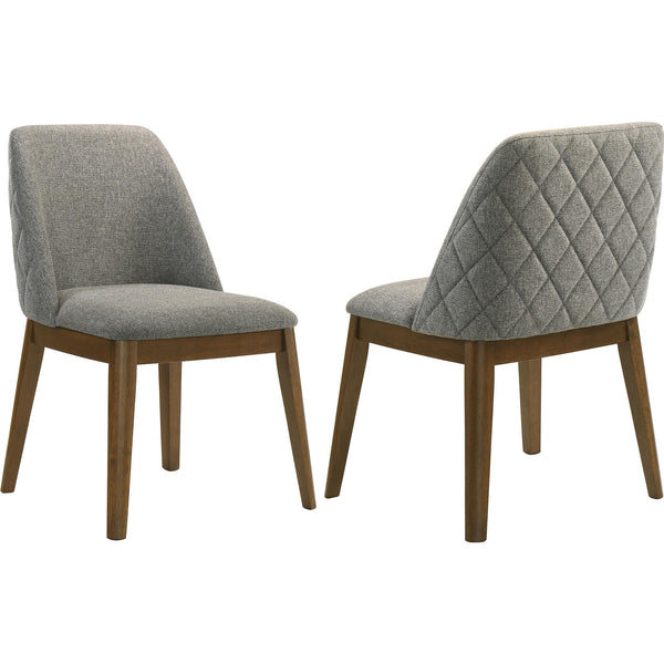 Coaster Furniture Franklin 193822 Set of 2 Upholstered Dining Side Chair - Grey
