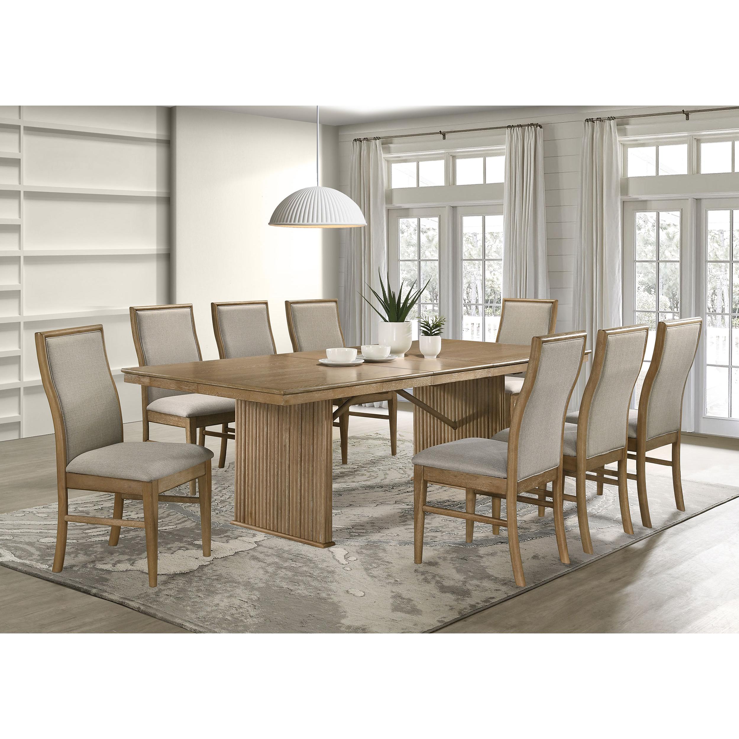  Coaster Furniture Adina 193612 Upholstered Dining Side Chair - Barley IMAGE 10