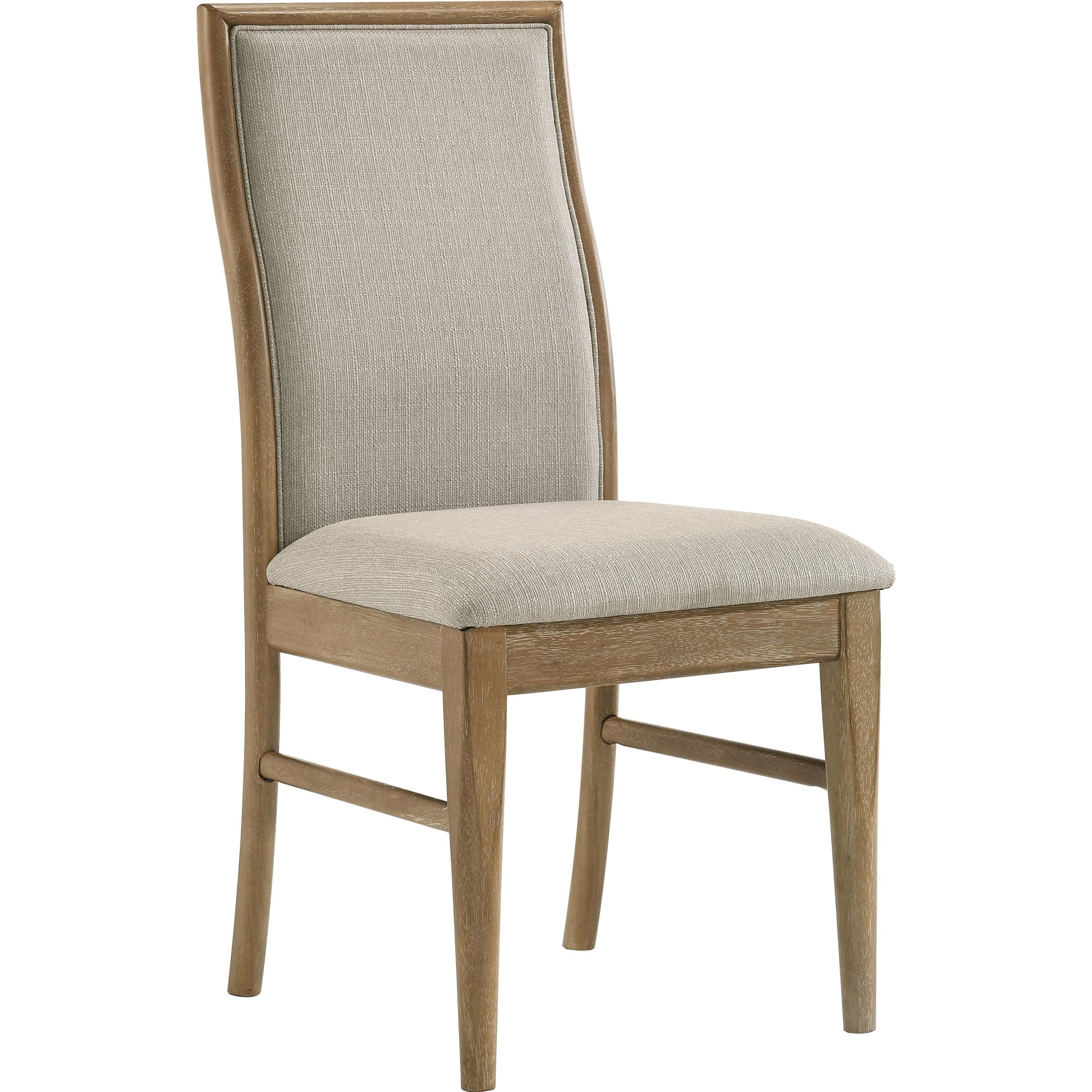 Coaster Furniture Adina 193612 Upholstered Dining Side Chair - Barley IMAGE 3
