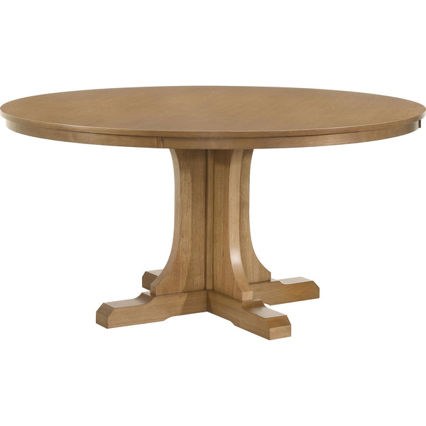 Coaster Furniture Hartville 109460 60-inch Round Dining Table - Natural Light Brown
