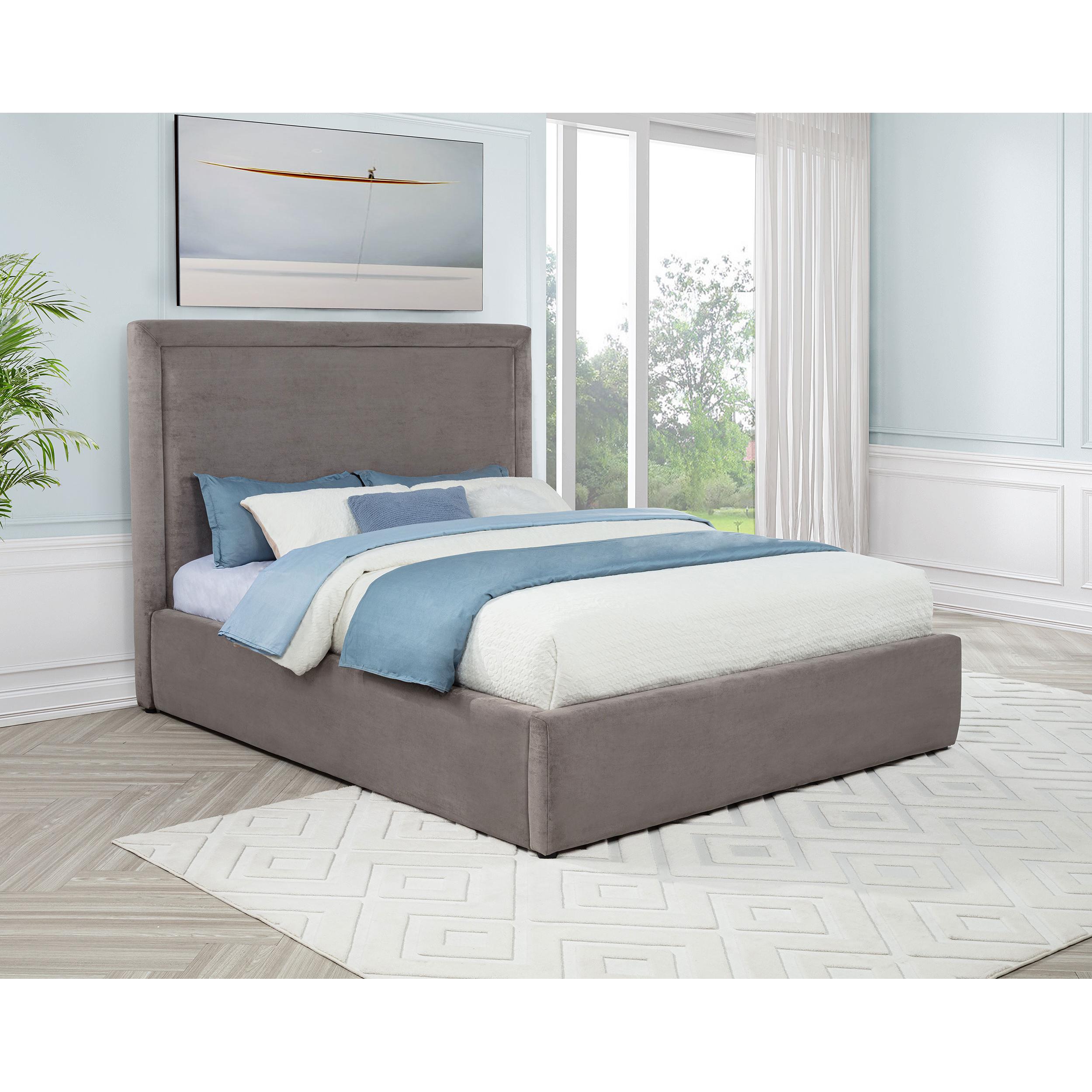  Coaster Furniture Lawson Queen Upholstered Platform Bed 315835MQ IMAGE 2