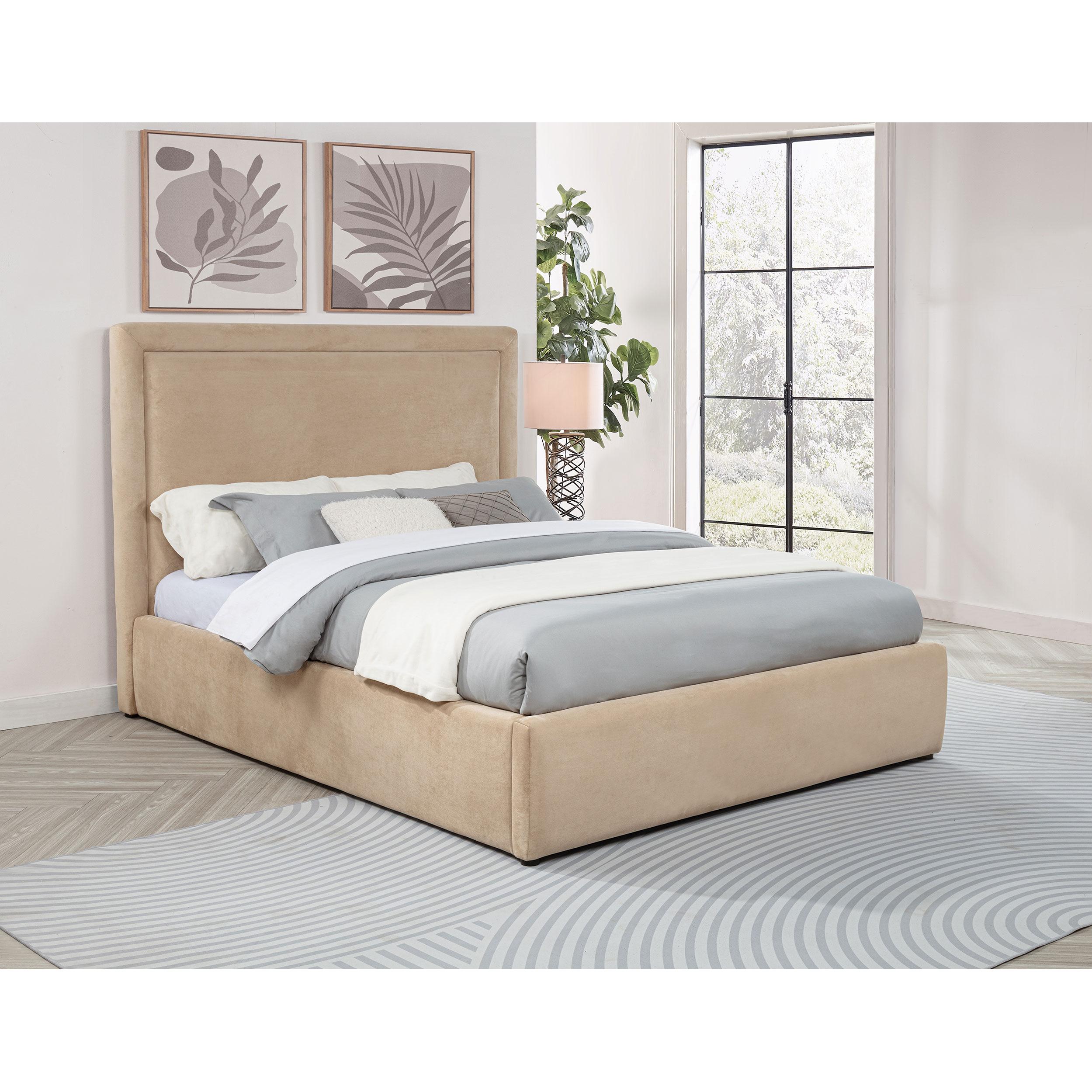  Coaster Furniture Lawson Queen Upholstered Platform Bed 315835LQ IMAGE 2