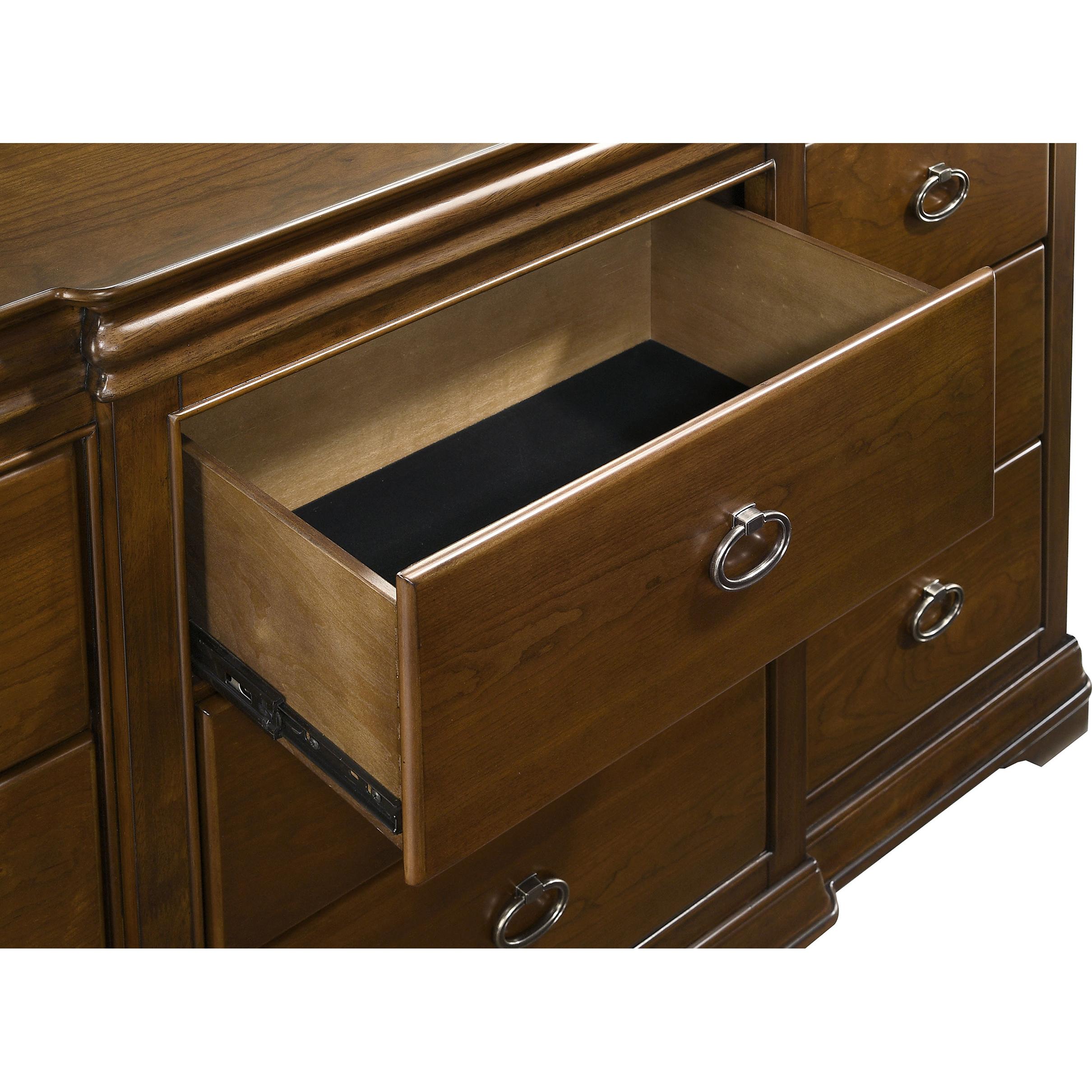  Coaster Furniture Garland 205303 11-drawer Bedroom Dresser Cabinet - Brown Cherry IMAGE 11