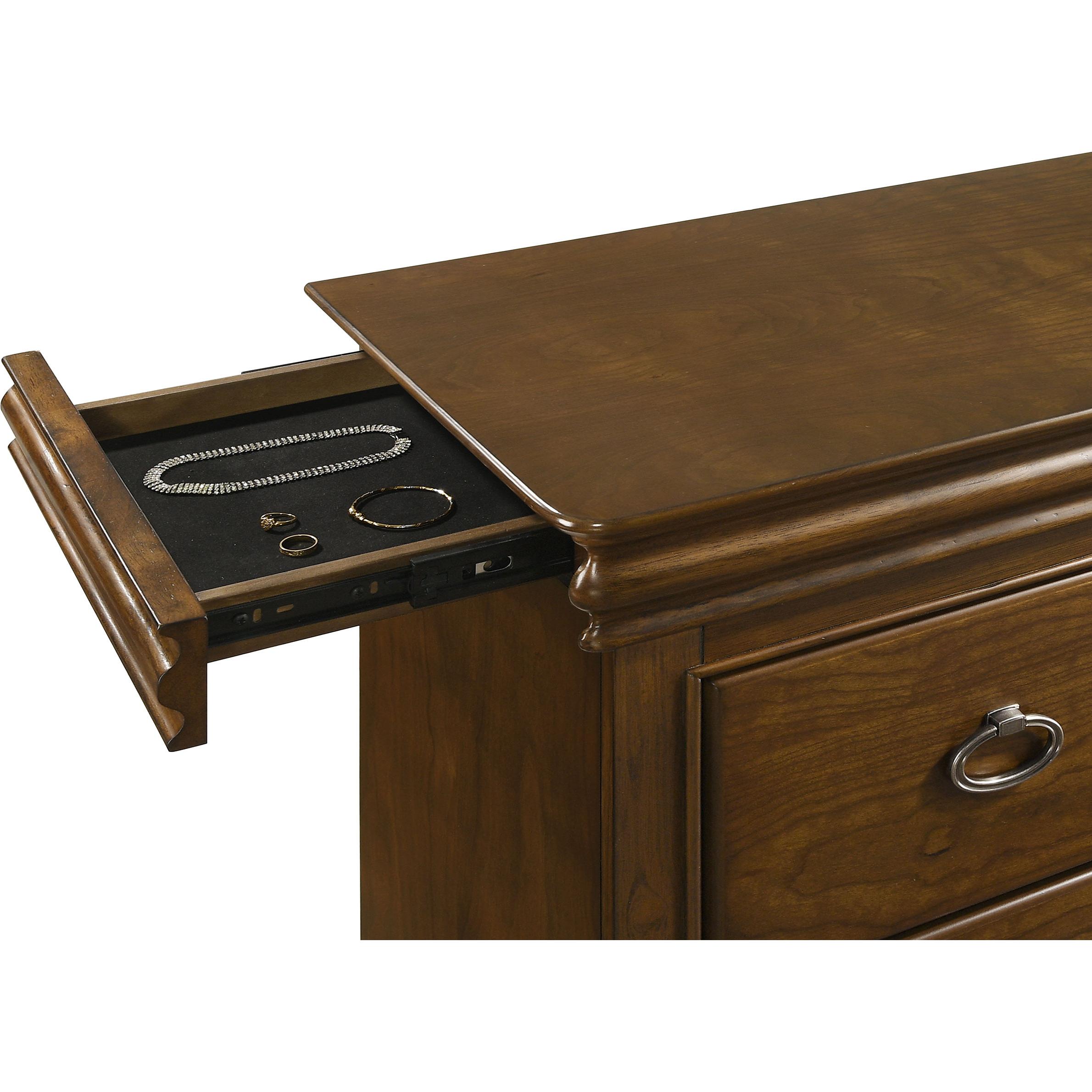  Coaster Furniture Garland 205303 11-drawer Bedroom Dresser Cabinet - Brown Cherry IMAGE 12