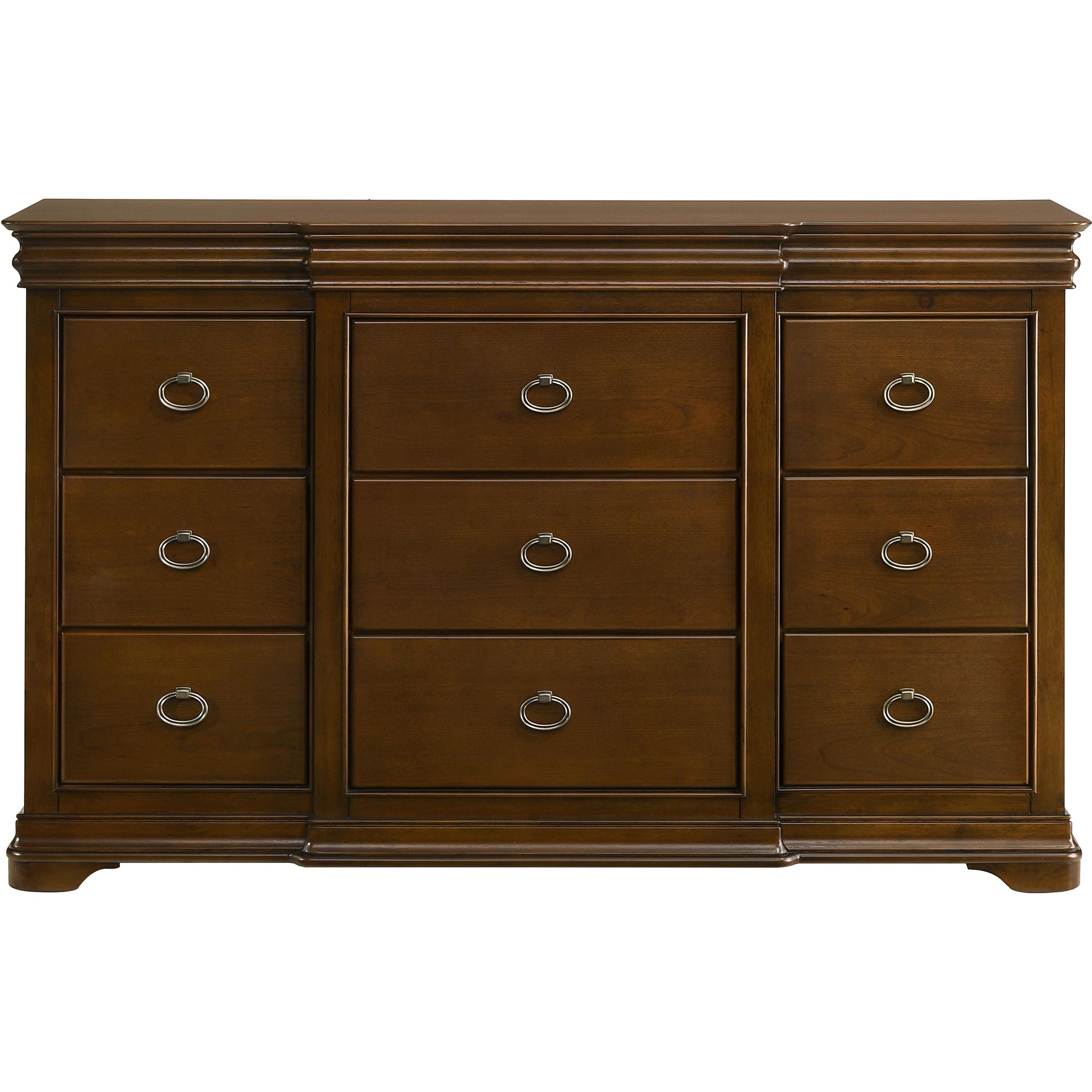  Coaster Furniture Garland 205303 11-drawer Bedroom Dresser Cabinet - Brown Cherry IMAGE 3