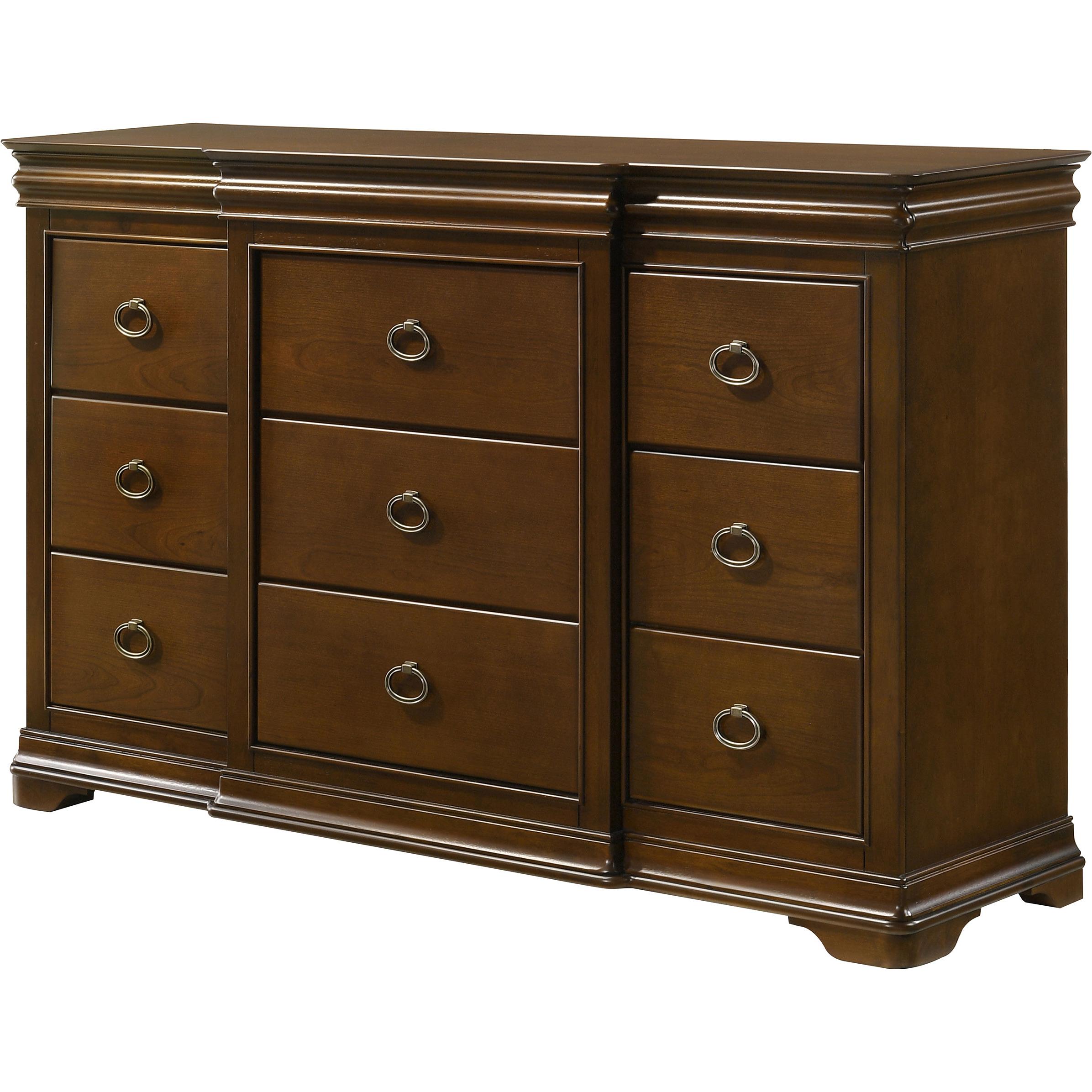  Coaster Furniture Garland 205303 11-drawer Bedroom Dresser Cabinet - Brown Cherry IMAGE 4