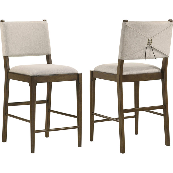 Coaster Furniture Ottowa 193669 Set of 2 Upholstered Counter Side Chair - Brown