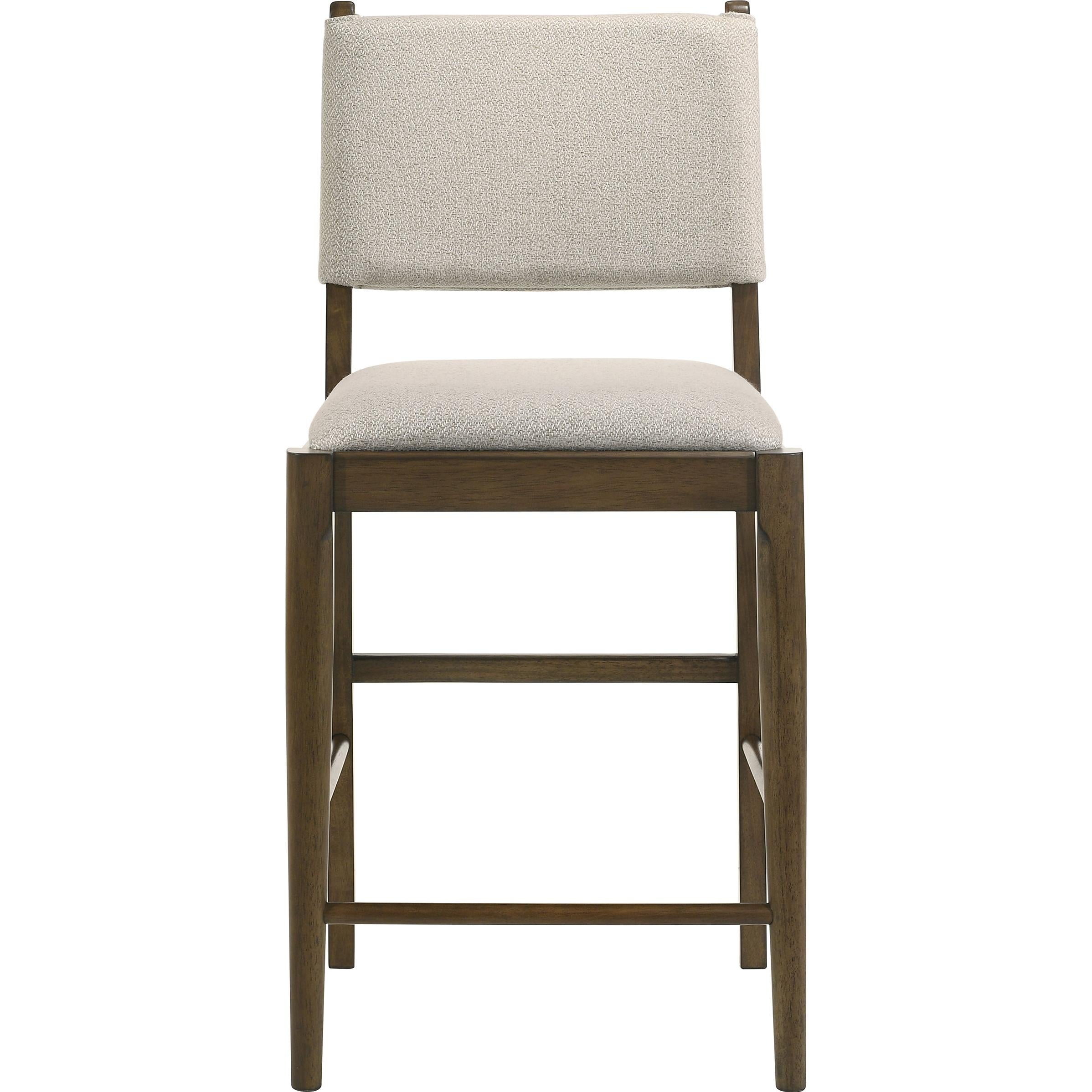  Coaster Furniture Ottowa 193669 Set of 2 Upholstered Counter Side Chair - Brown IMAGE 4