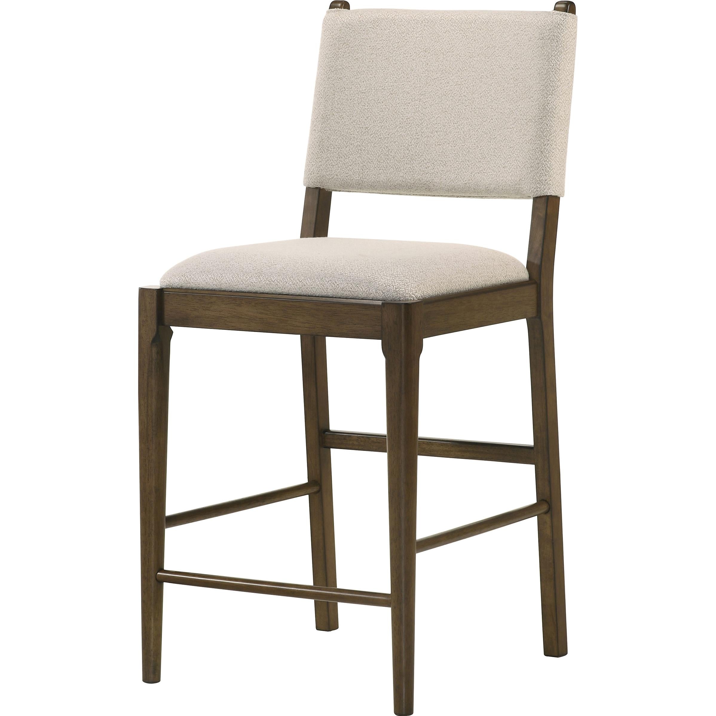  Coaster Furniture Ottowa 193669 Set of 2 Upholstered Counter Side Chair - Brown IMAGE 5
