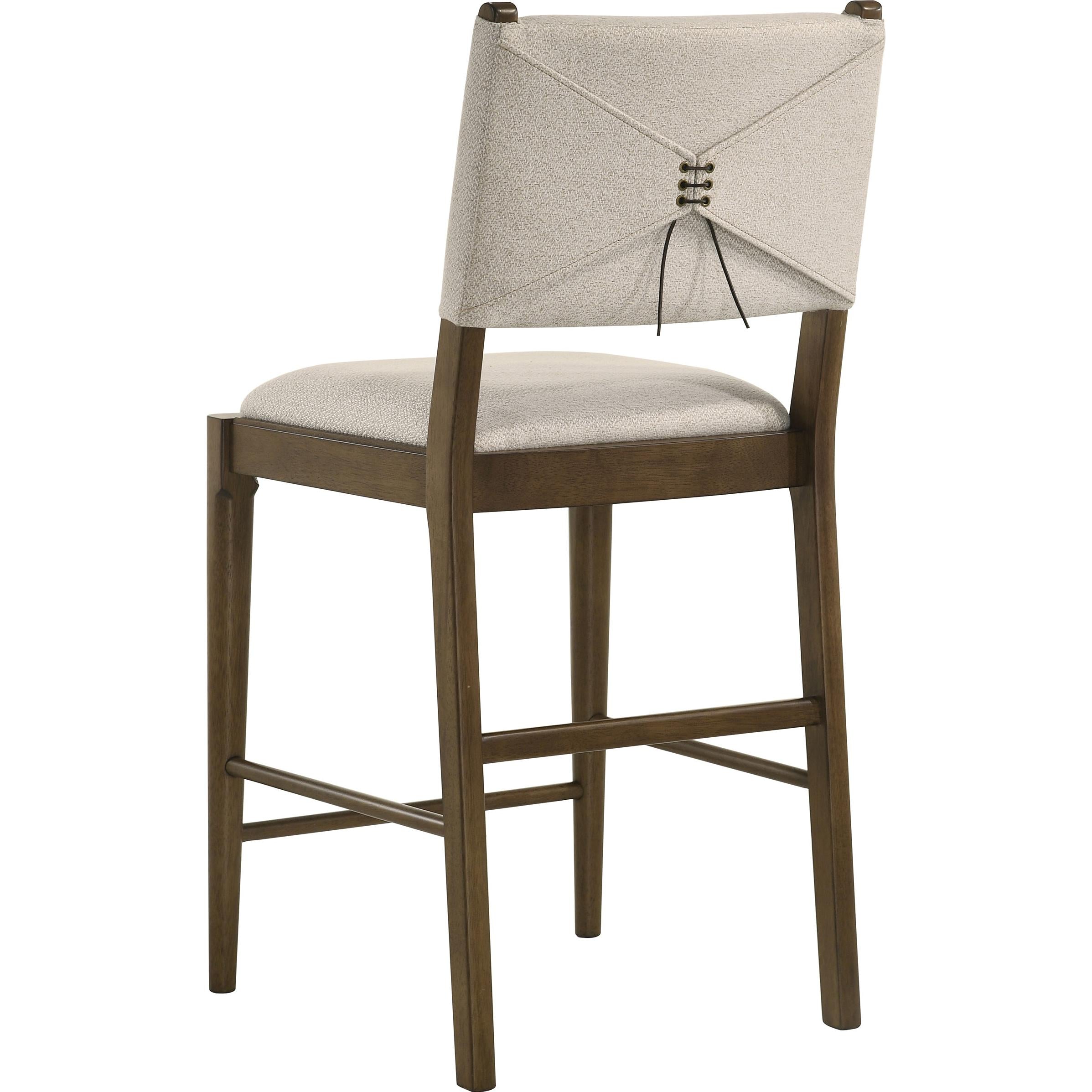  Coaster Furniture Ottowa 193669 Set of 2 Upholstered Counter Side Chair - Brown IMAGE 7