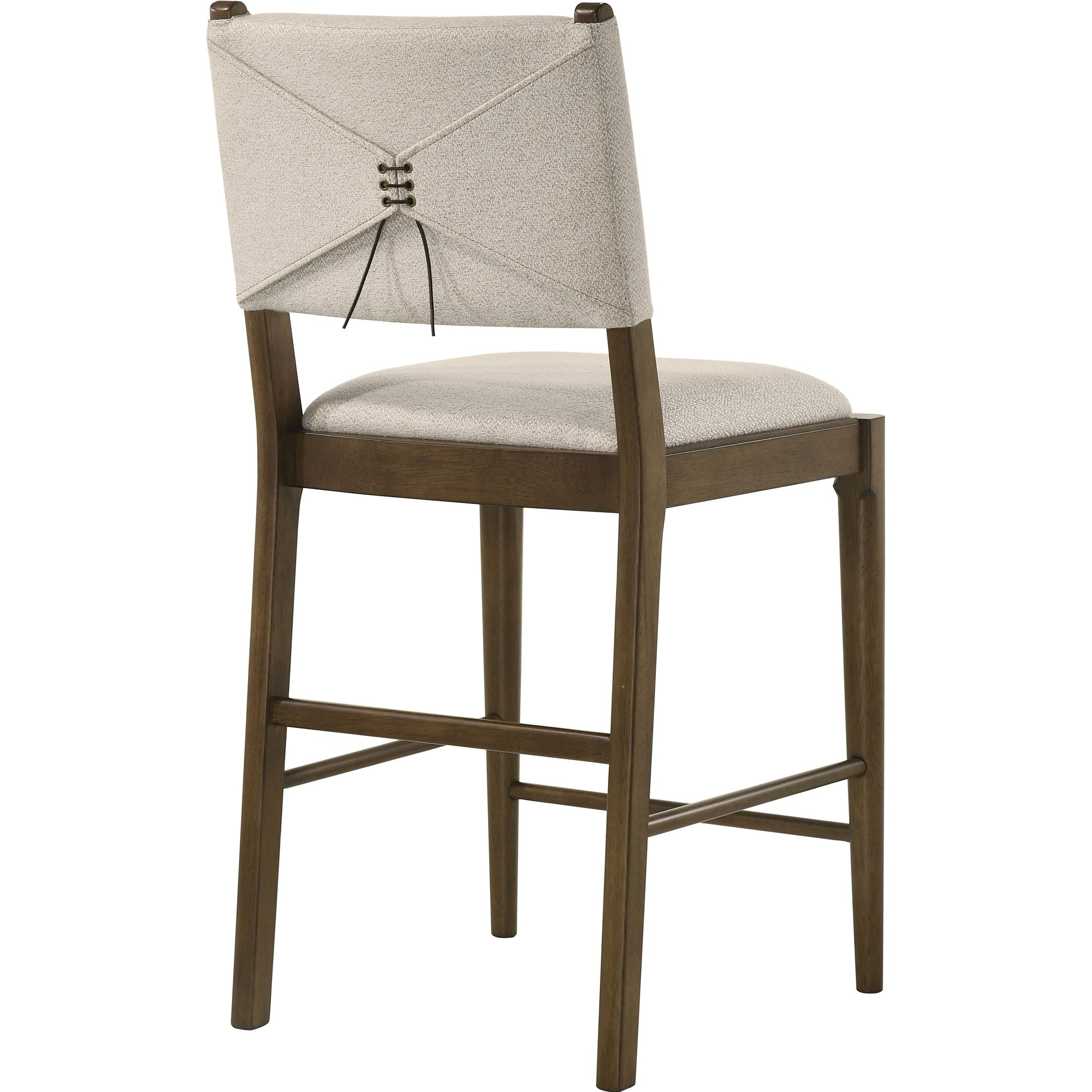  Coaster Furniture Ottowa 193669 Set of 2 Upholstered Counter Side Chair - Brown IMAGE 8