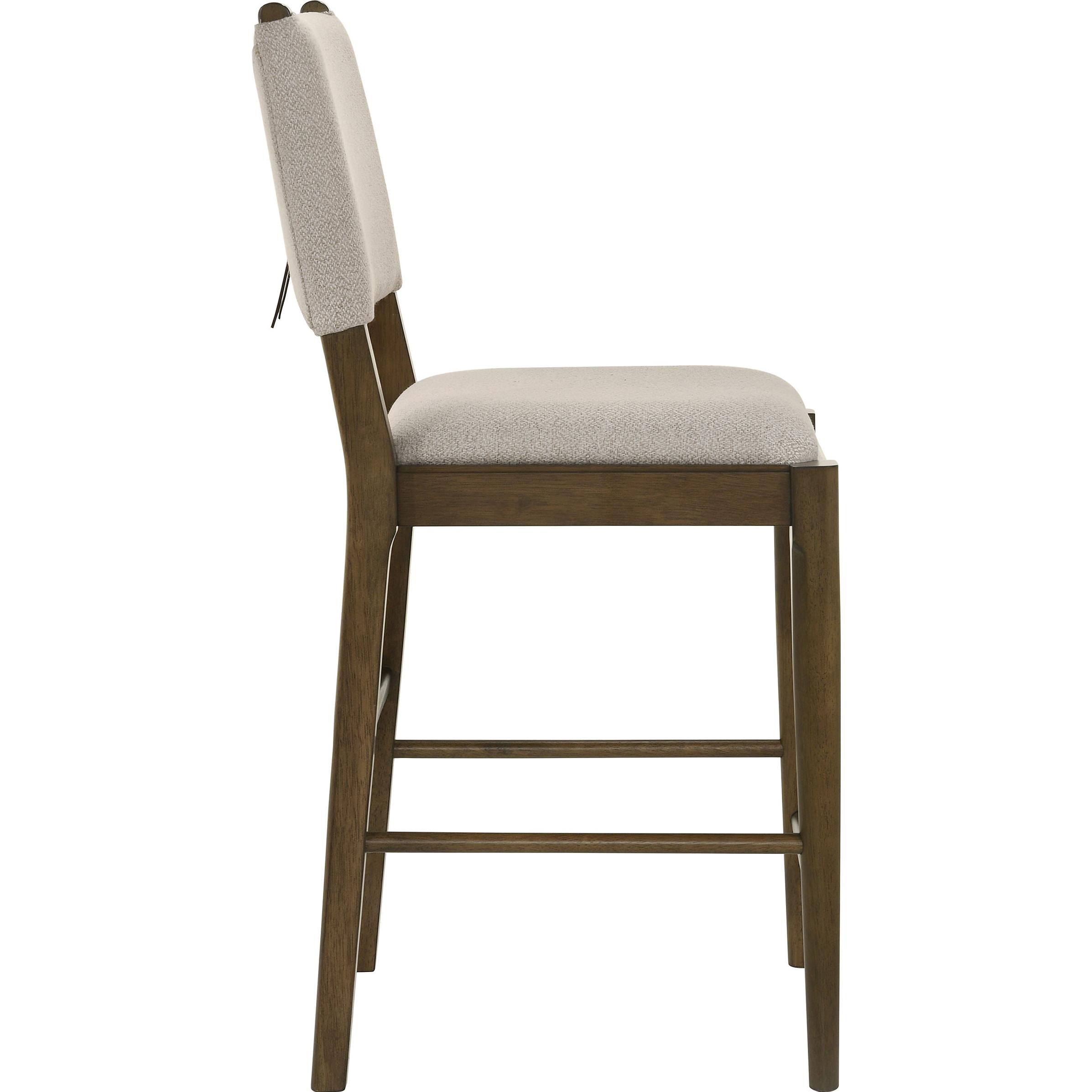  Coaster Furniture Ottowa 193669 Set of 2 Upholstered Counter Side Chair - Brown IMAGE 9