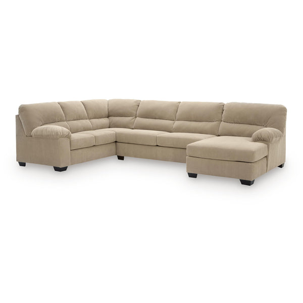 Signature Design by Ashley SimpleJoy 24203S2 3 pc Sectional with Chaise