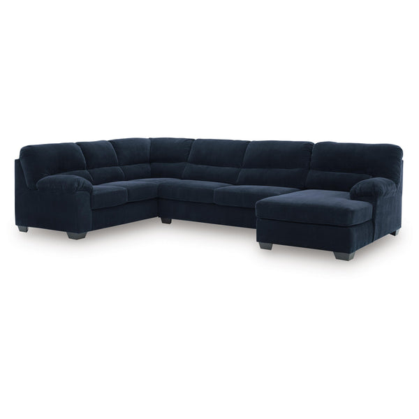 Signature Design by Ashley SimpleJoy 24205S2 3 pc Sectional with Chaise