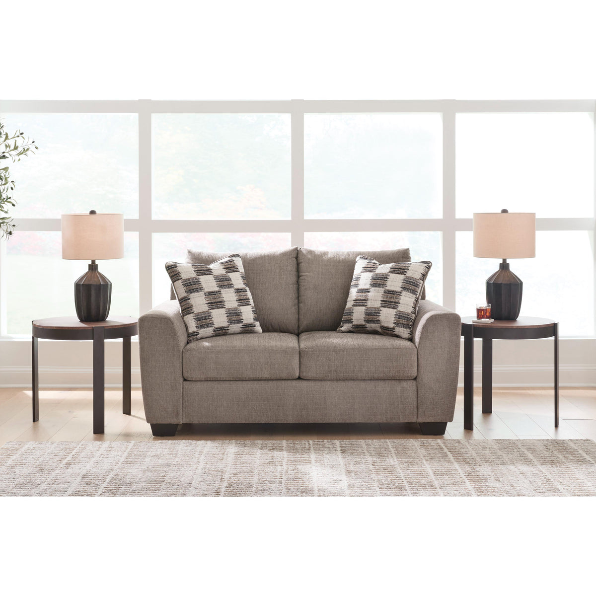  Manufacturer Color_Truffle -- Loreo 6310235 Loveseat IMAGE 4