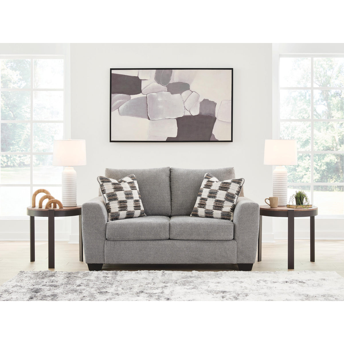  Manufacturer Color_Flint -- Loreo 6310335 Loveseat IMAGE 4