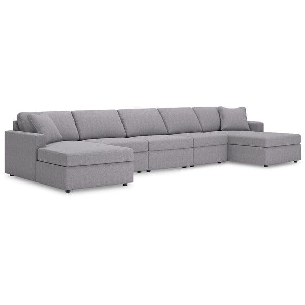 Signature Design by Ashley Modmax 92104S125 5 pc Double Chaise Sectional